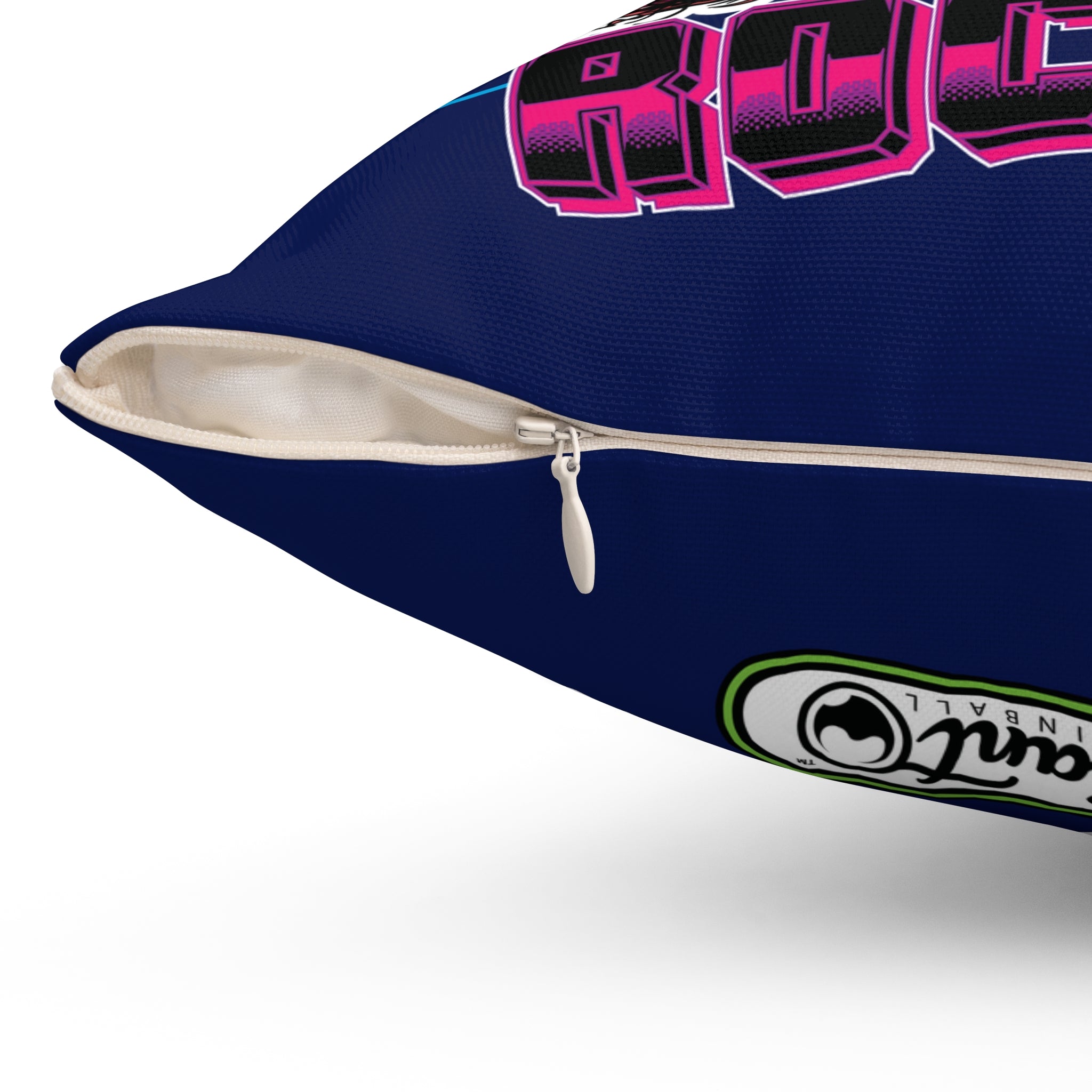 PINBALL ROCKS - (Demon Version) - Spun Polyester Square Pillow
