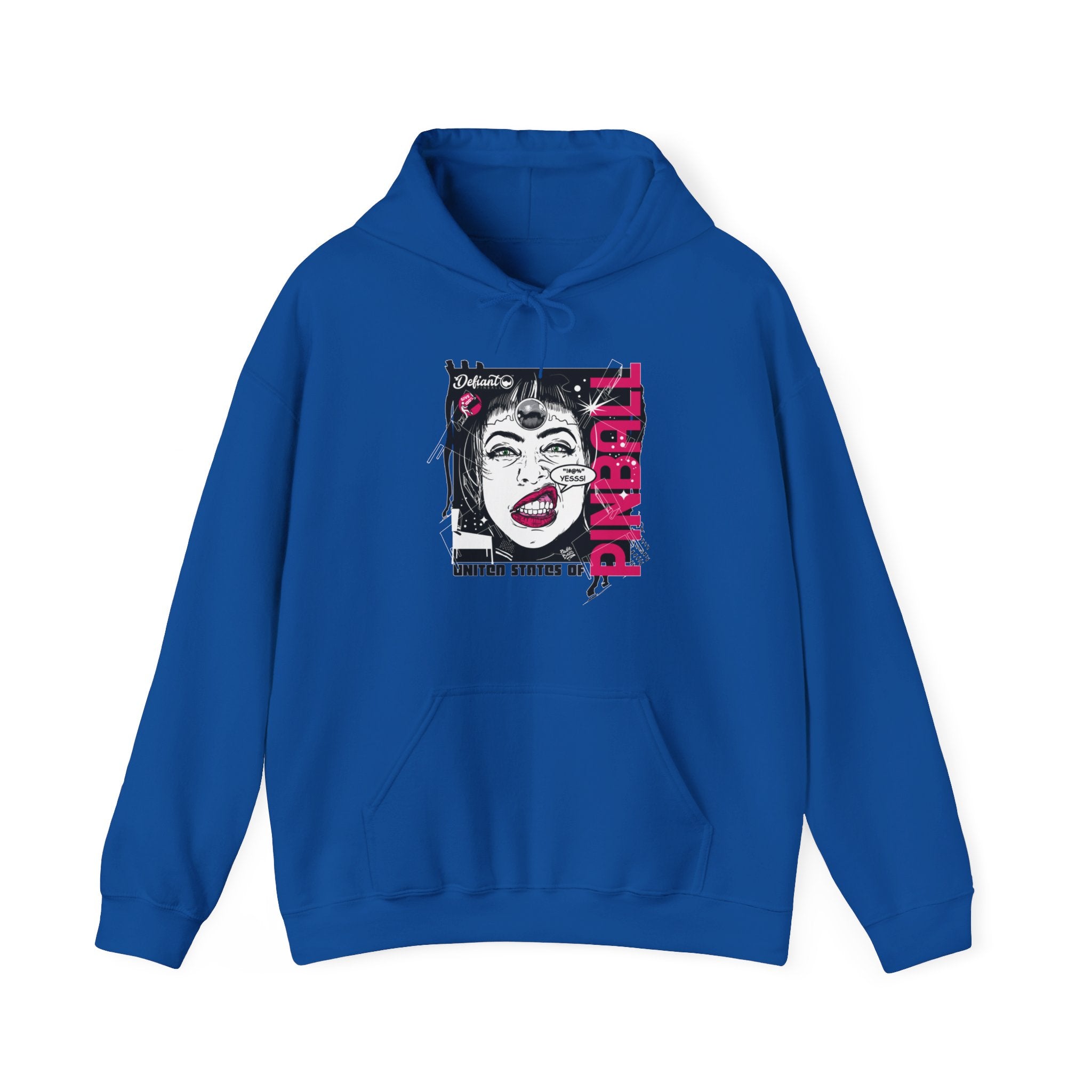 THE FACE - Unisex Heavy Blend™ Hooded Sweatshirt