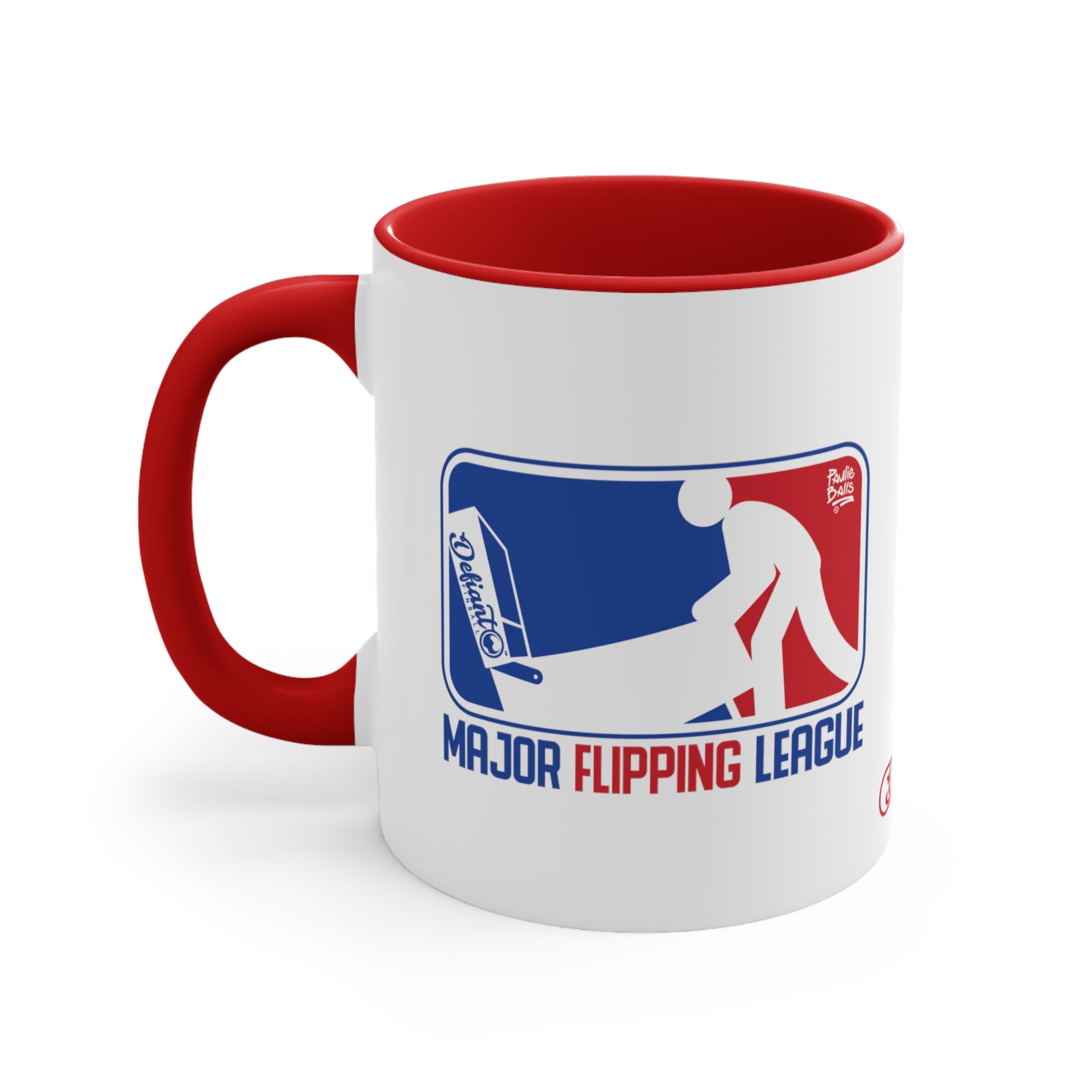 MAJOR FLIPPING LEAGUE - Accent Coffee Mug, 11oz