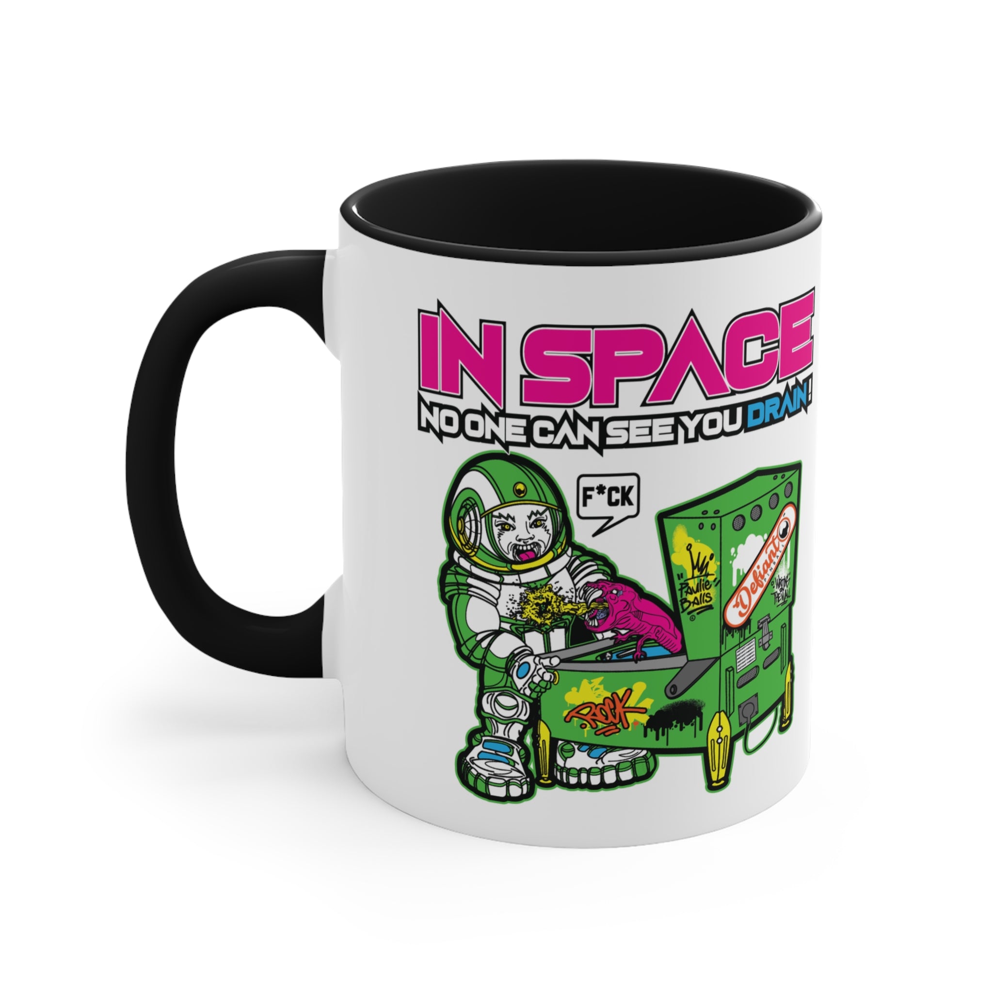 IN SPACE - Accent Coffee Mug, 11oz