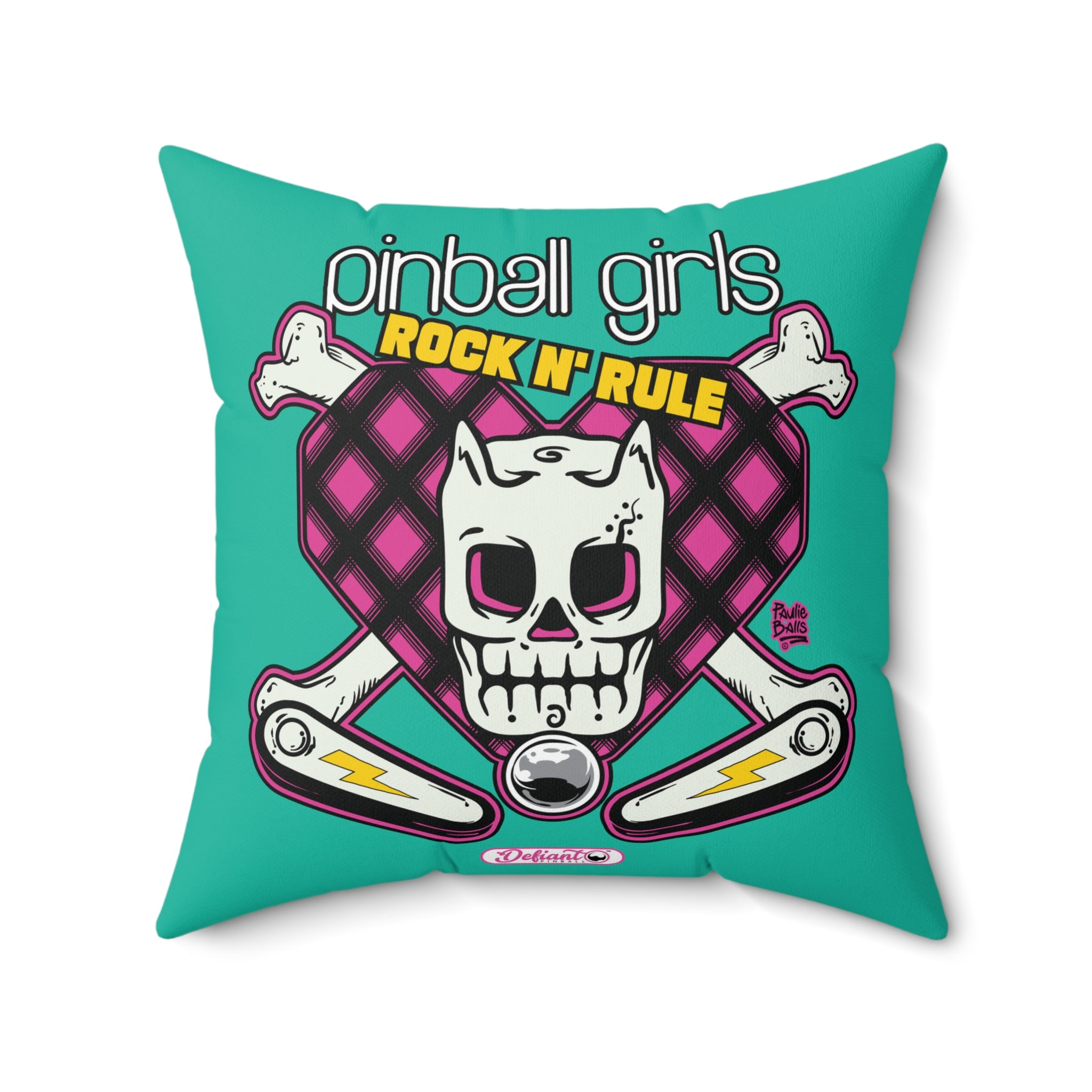 Champion Heart - Spun Polyester Square Pillow