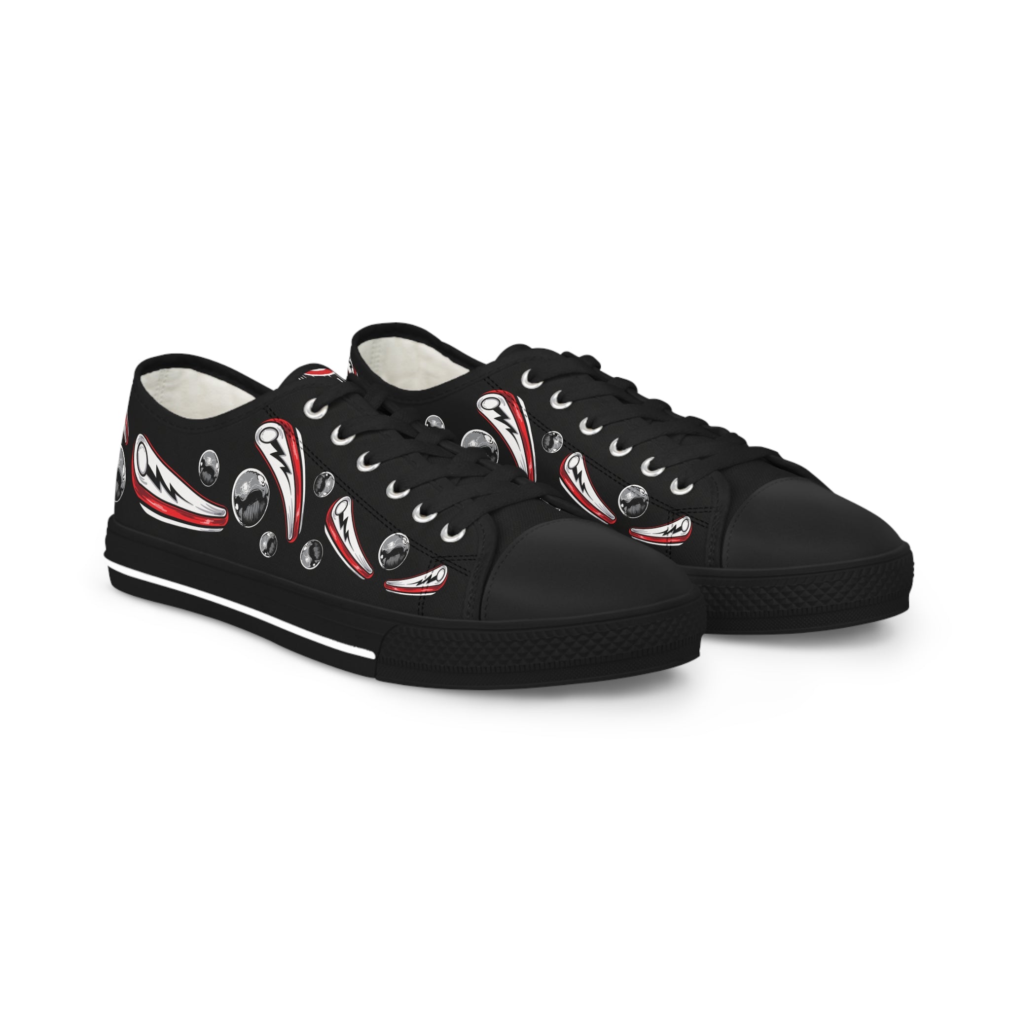 Flipper & Balls - Men's Low Top Sneakers