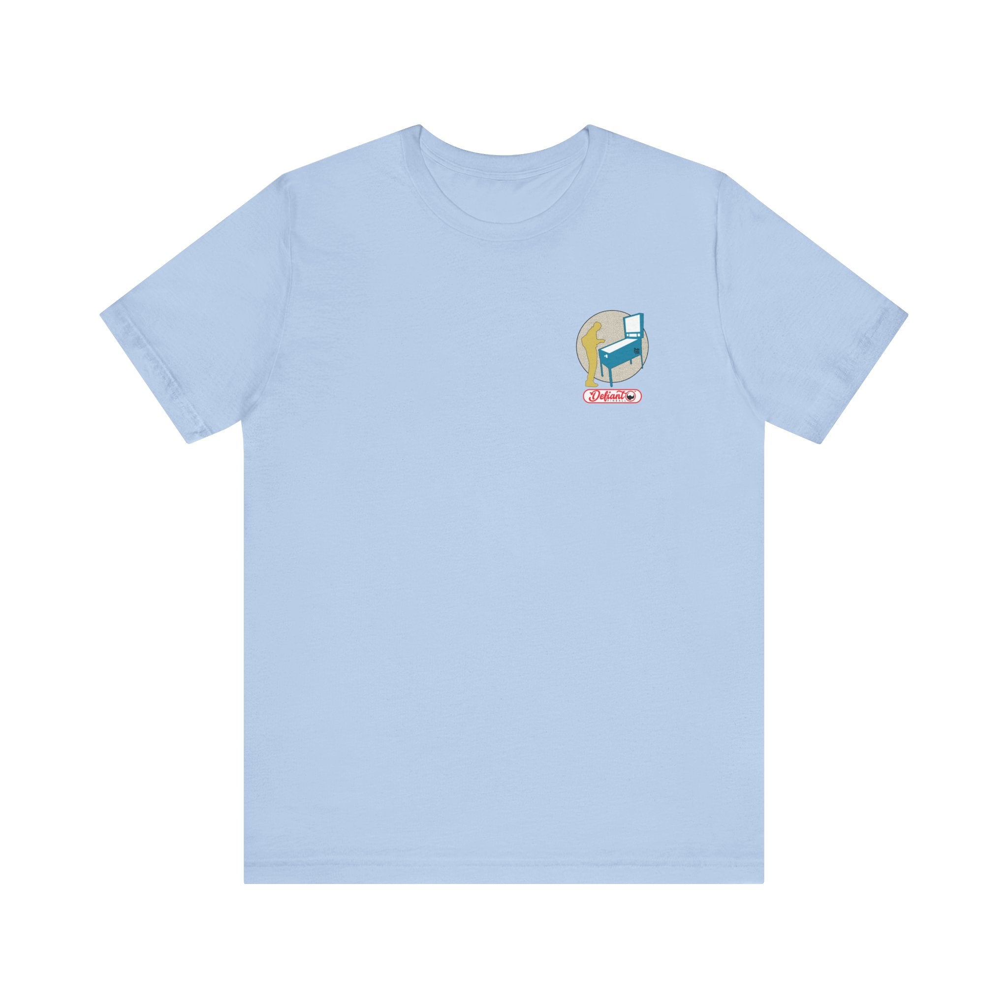 McLOVIN PINBALL - Front & Back Print Unisex Jersey Short Sleeve Tee