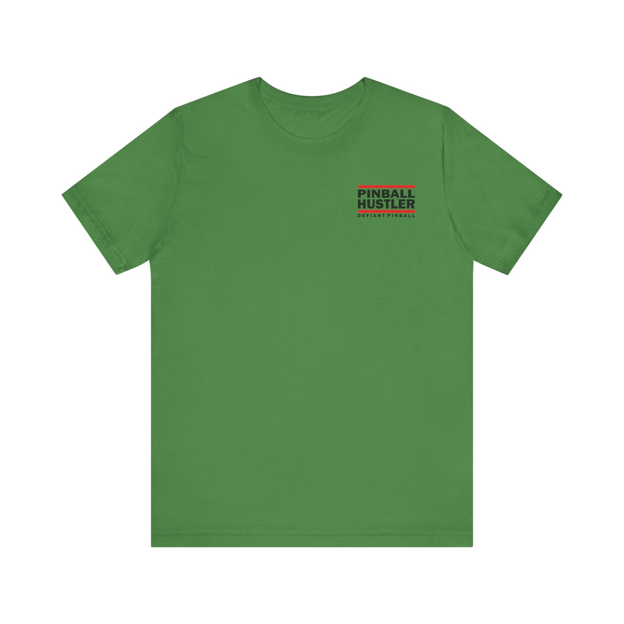 PINBALL HUSTLER - Front & Back Print Unisex Jersey Short Sleeve Tee