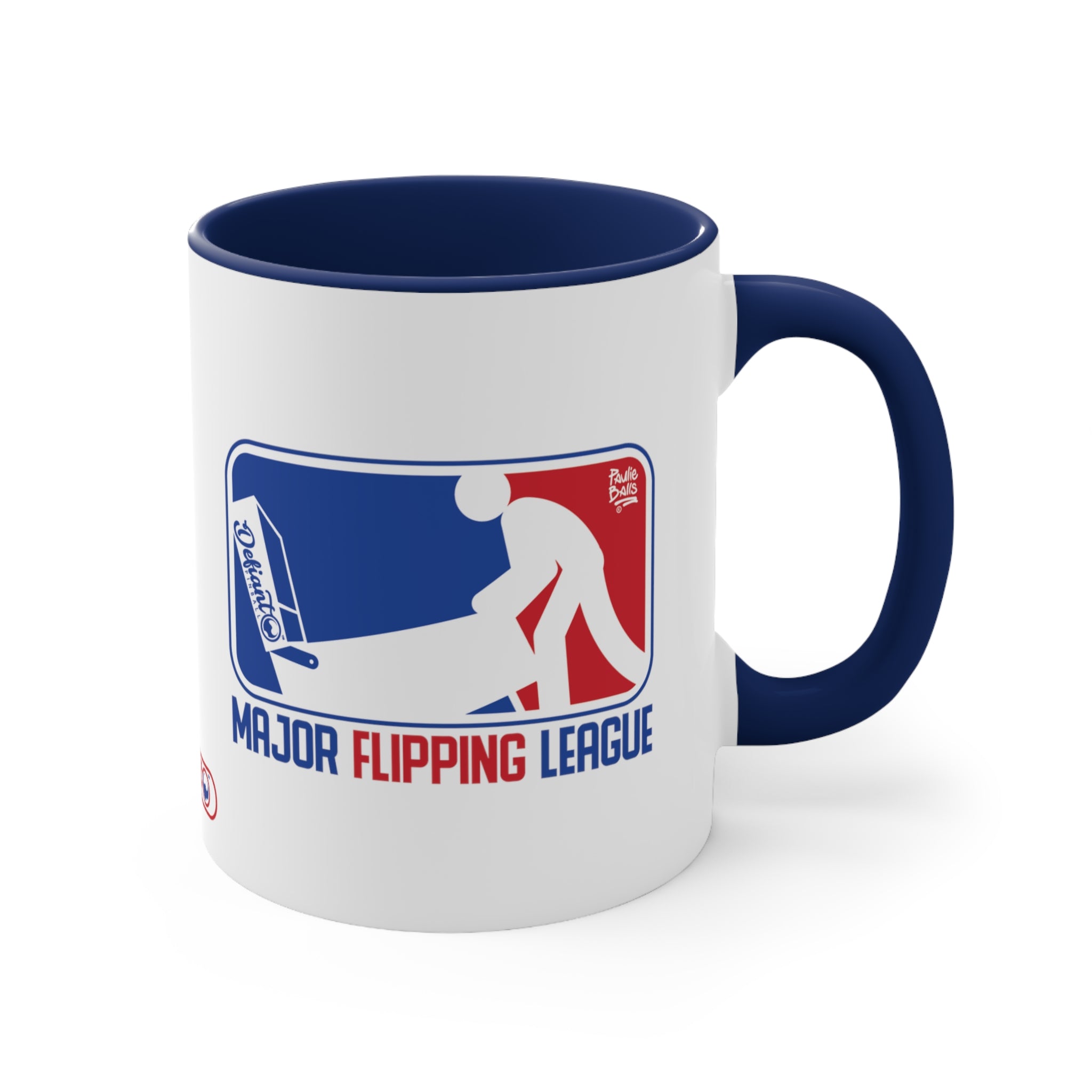 MAJOR FLIPPING LEAGUE - Accent Coffee Mug, 11oz
