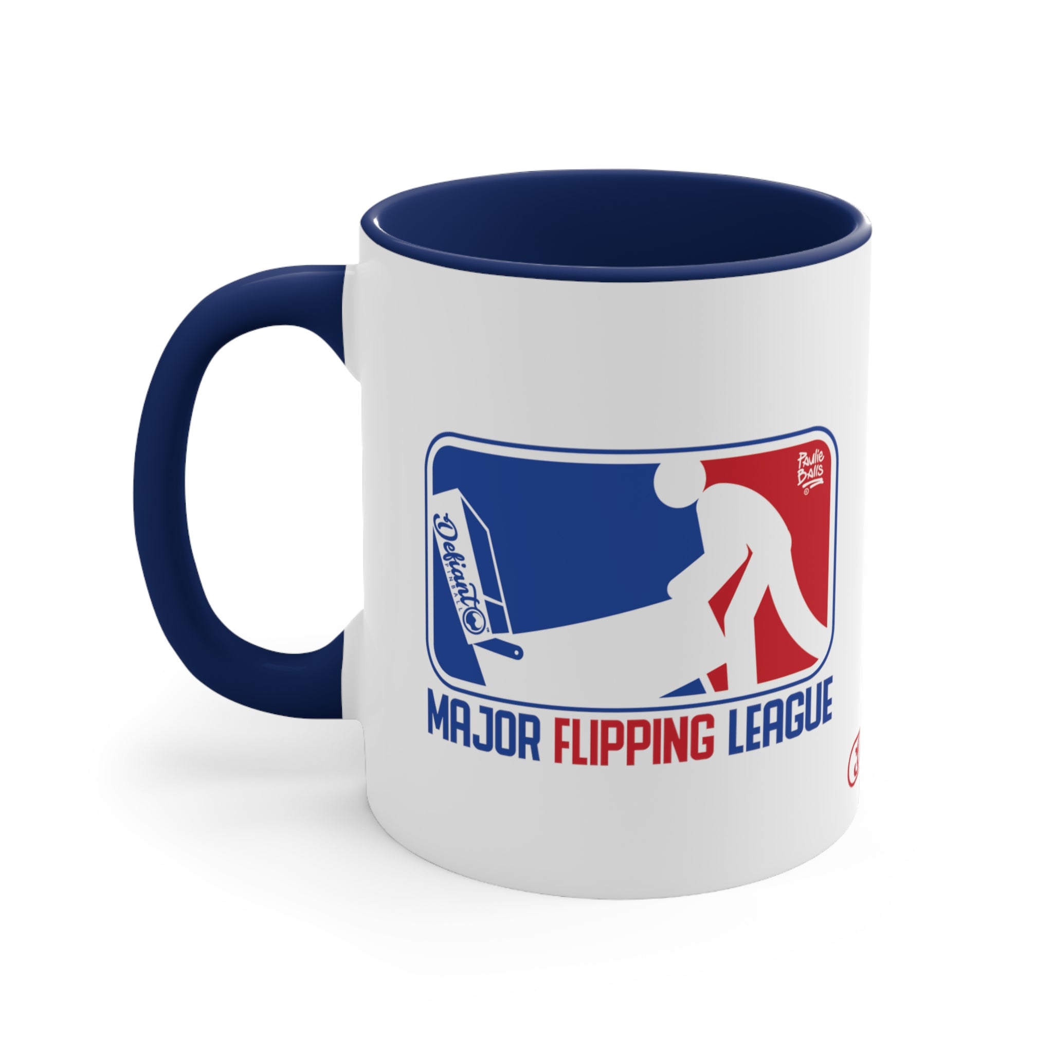 MAJOR FLIPPING LEAGUE - Accent Coffee Mug, 11oz