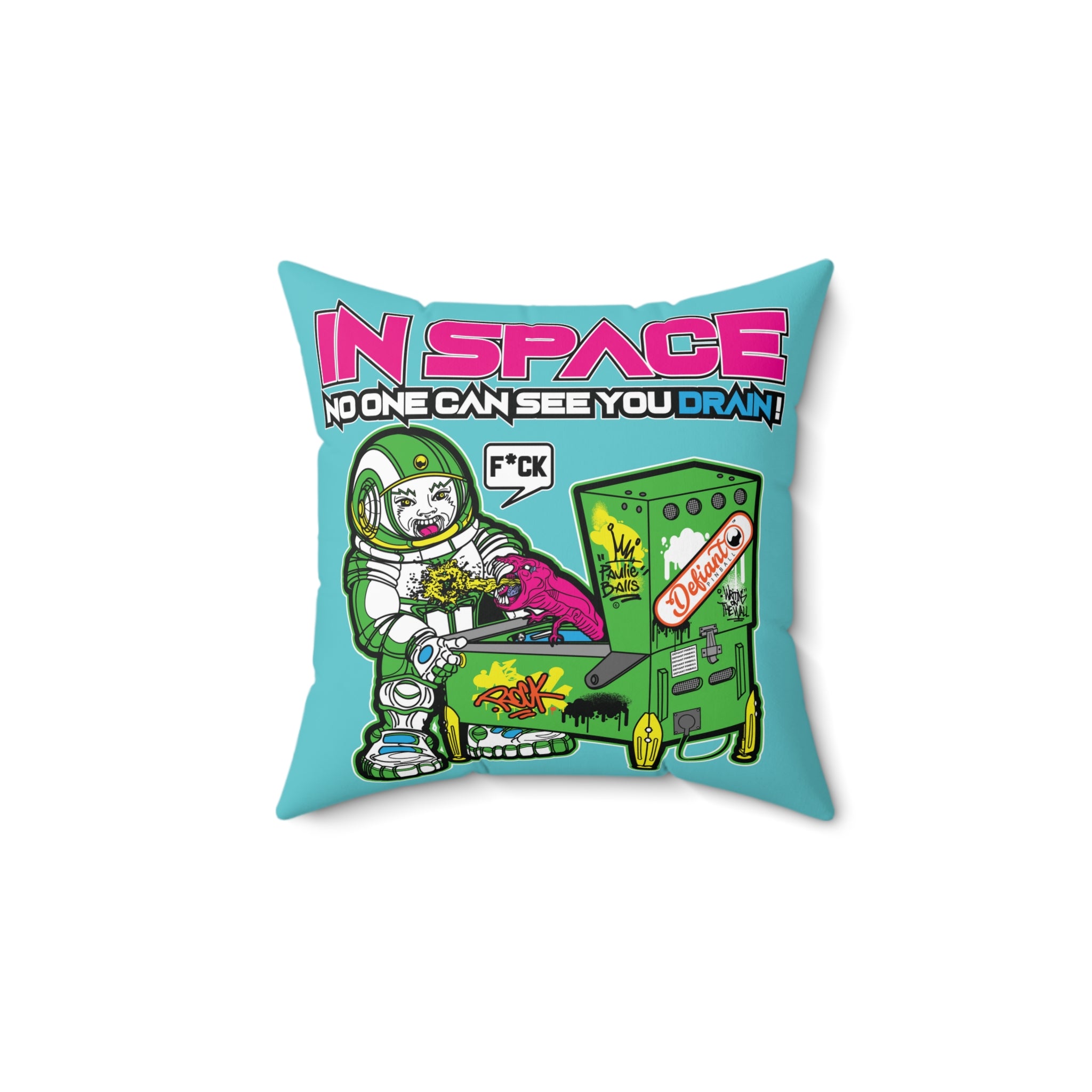 IN SPACE - Spun Polyester Square Pillow