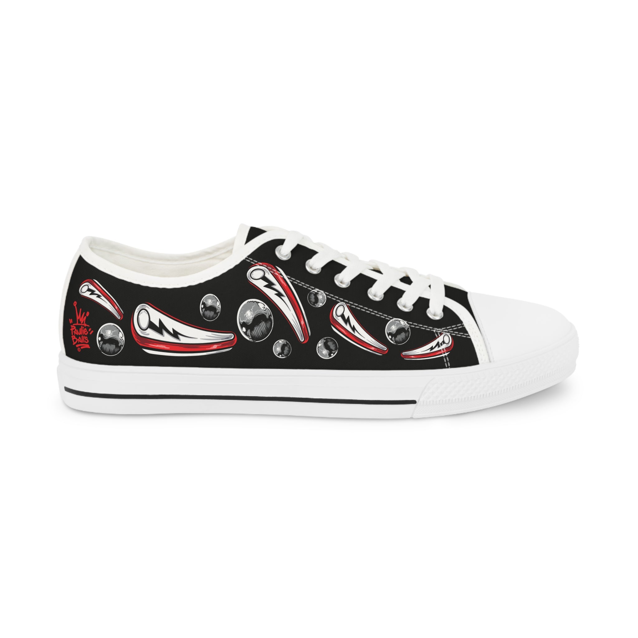 Flipper & Balls - Men's Low Top Sneakers