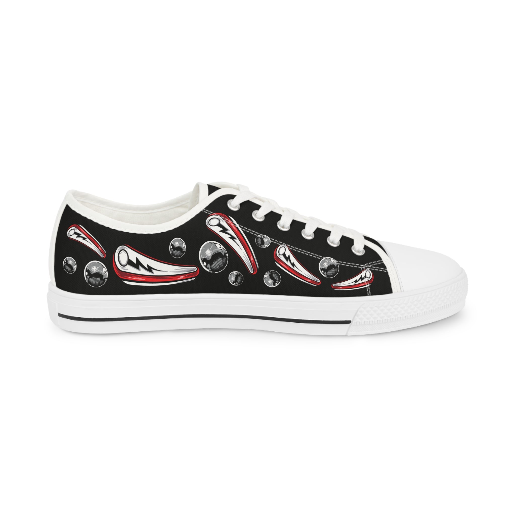 Flipper & Balls - Men's Low Top Sneakers