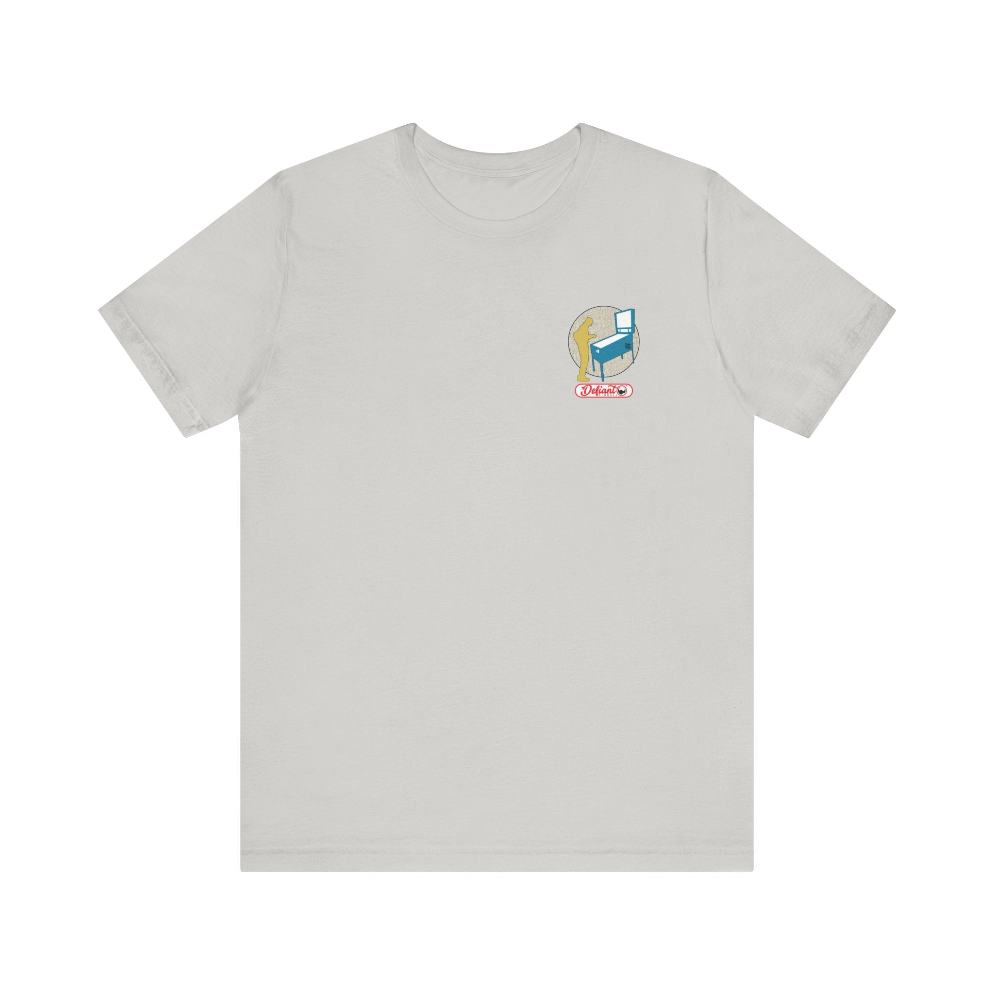 McLOVIN PINBALL - Front & Back Print Unisex Jersey Short Sleeve Tee