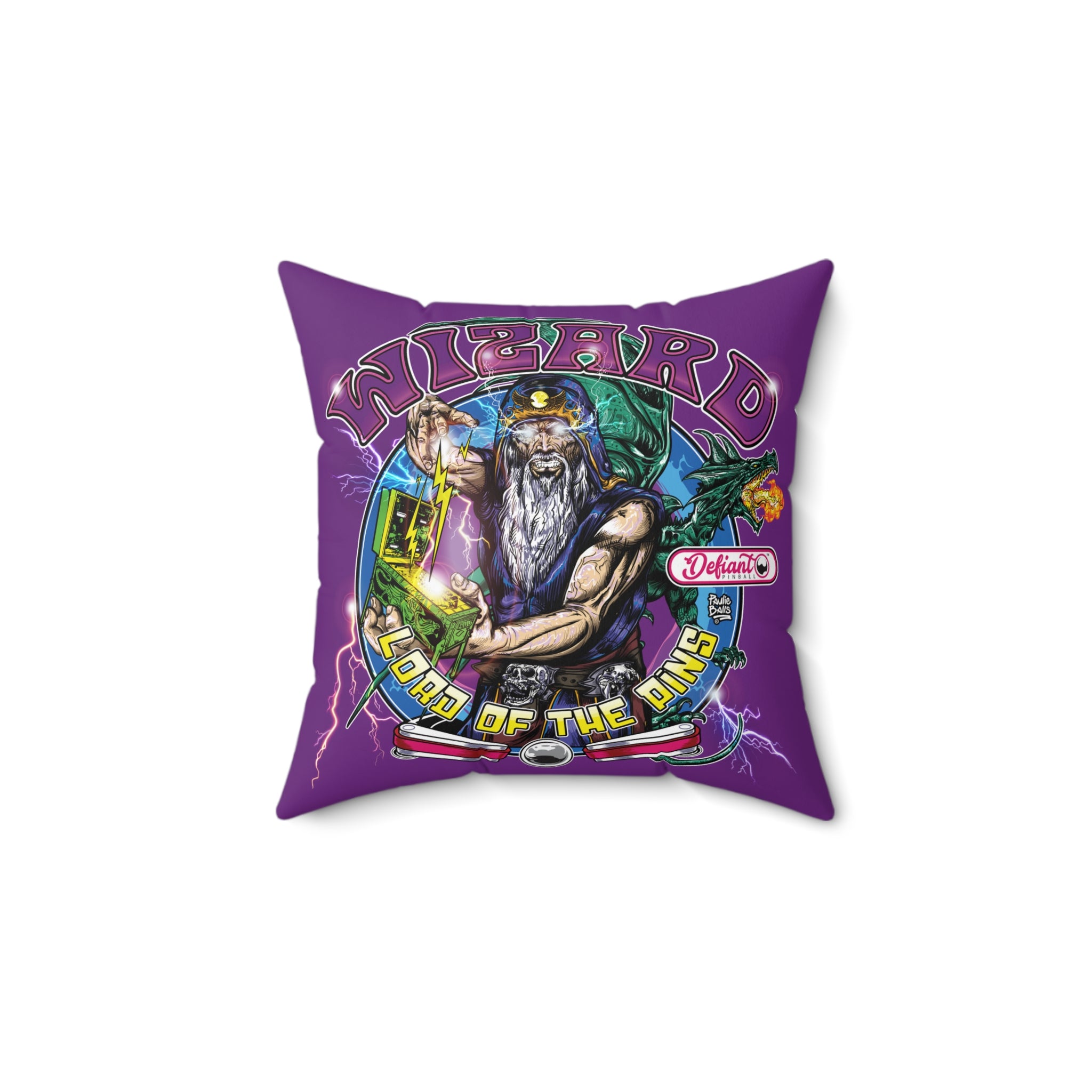 LORD OF THE PINS - Spun Polyester Square Pillow