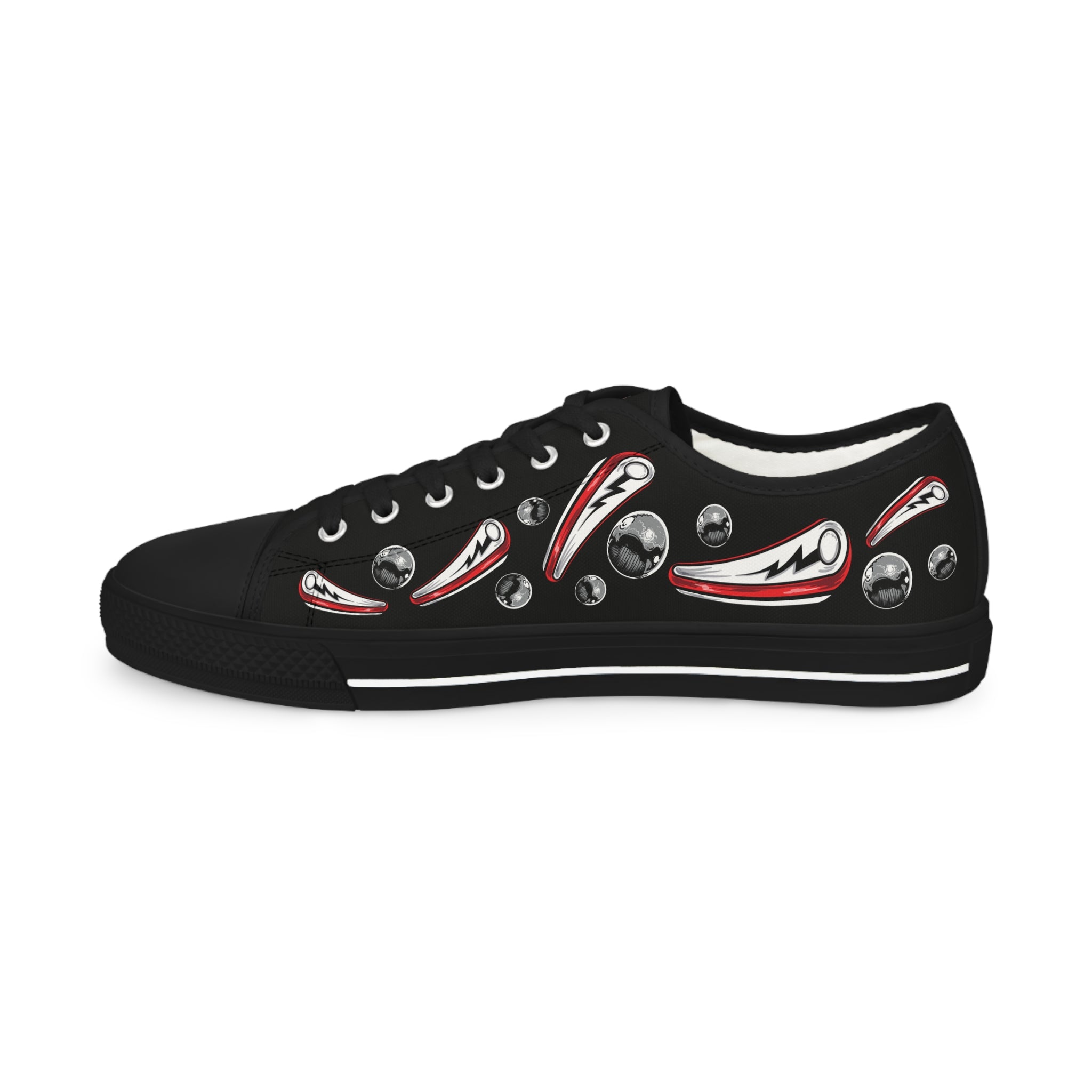 Flipper & Balls - Men's Low Top Sneakers