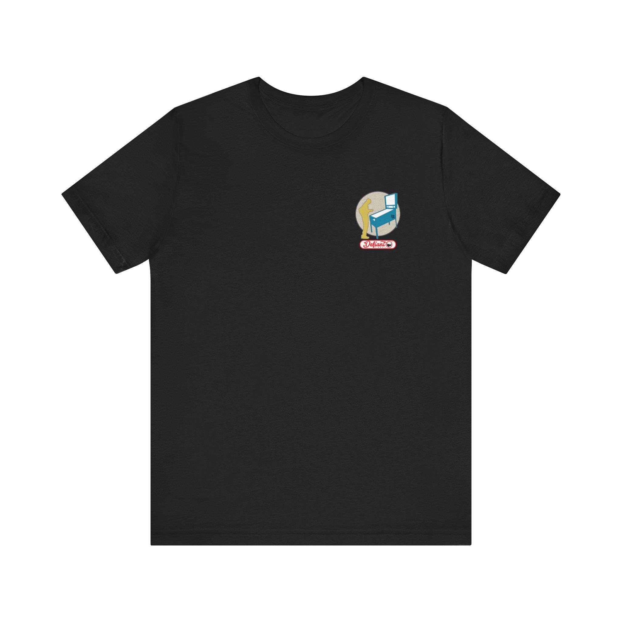 McLOVIN PINBALL - Front & Back Print Unisex Jersey Short Sleeve Tee