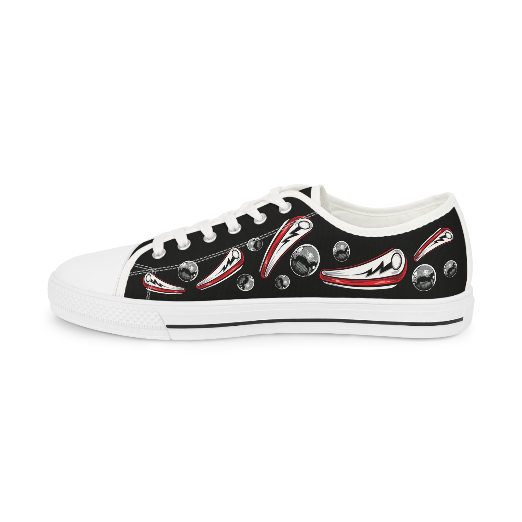 Flipper & Balls - Men's Low Top Sneakers