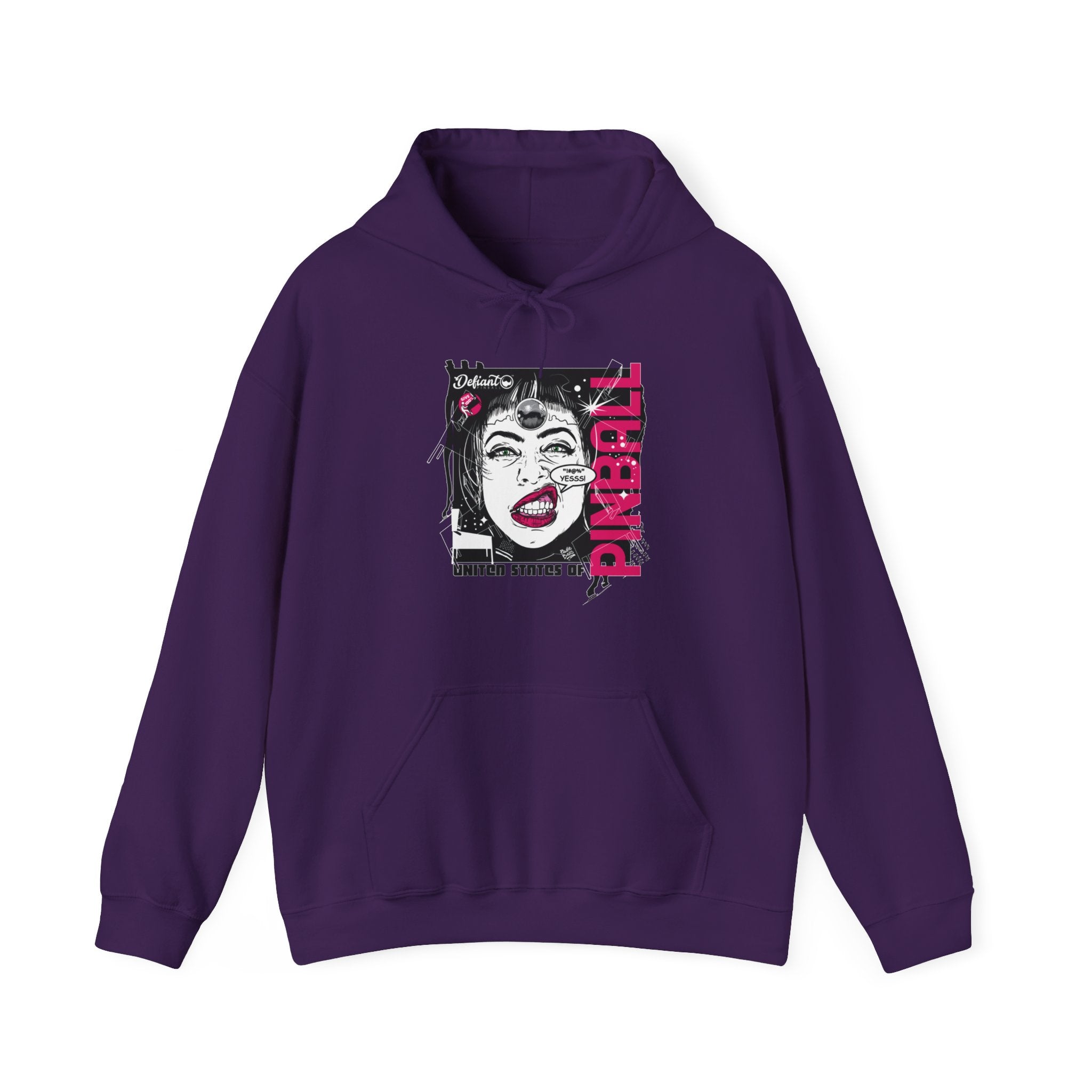 THE FACE - Unisex Heavy Blend™ Hooded Sweatshirt