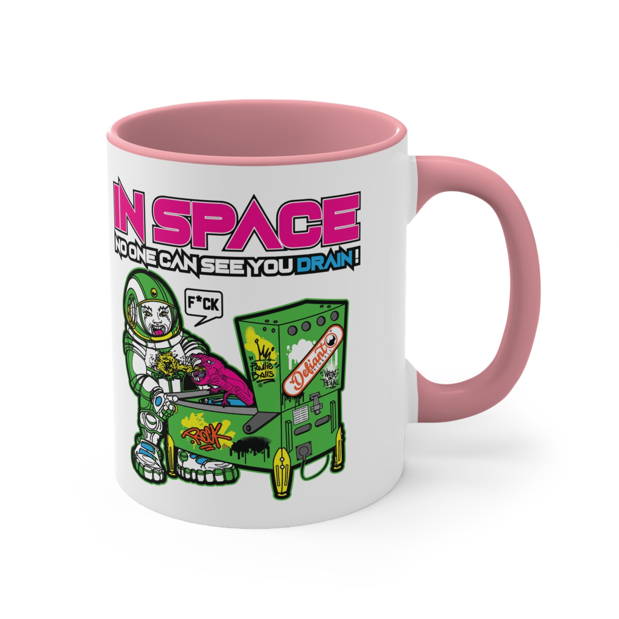 IN SPACE - Accent Coffee Mug, 11oz