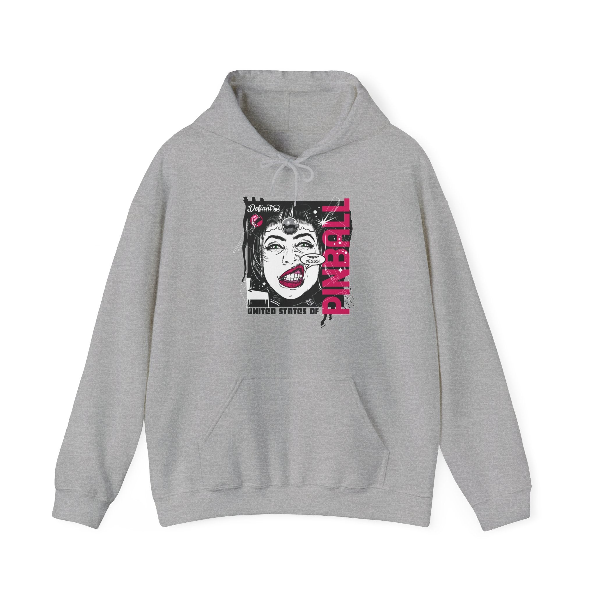 THE FACE - Unisex Heavy Blend™ Hooded Sweatshirt