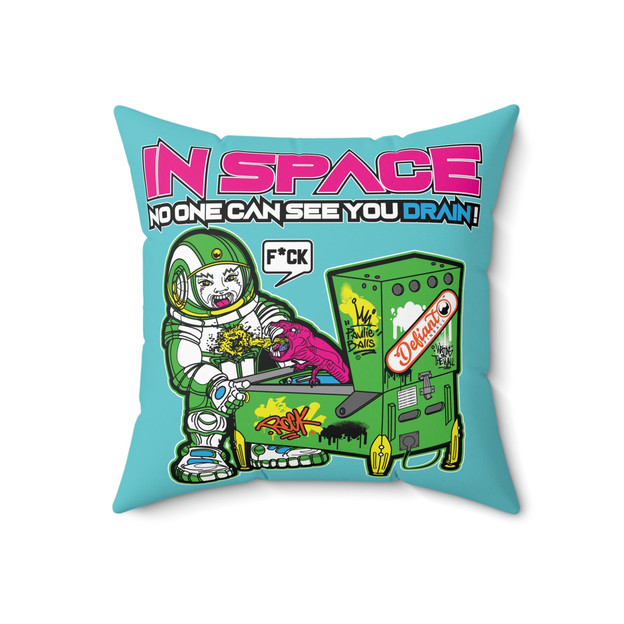 IN SPACE - Spun Polyester Square Pillow