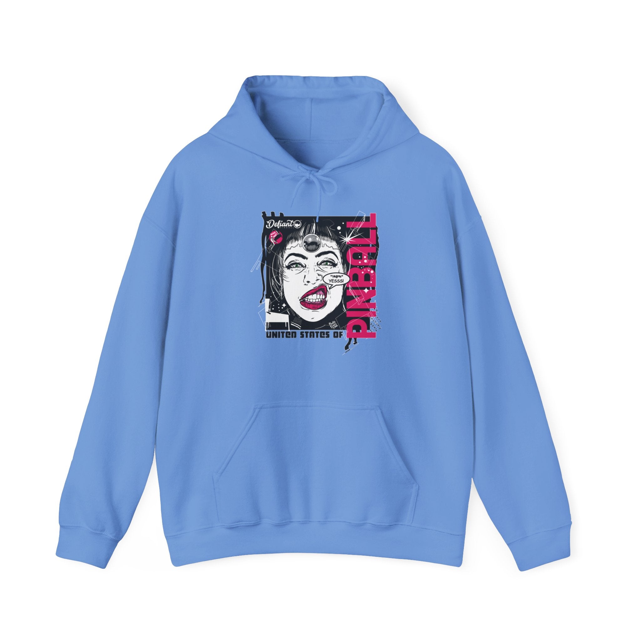THE FACE - Unisex Heavy Blend™ Hooded Sweatshirt