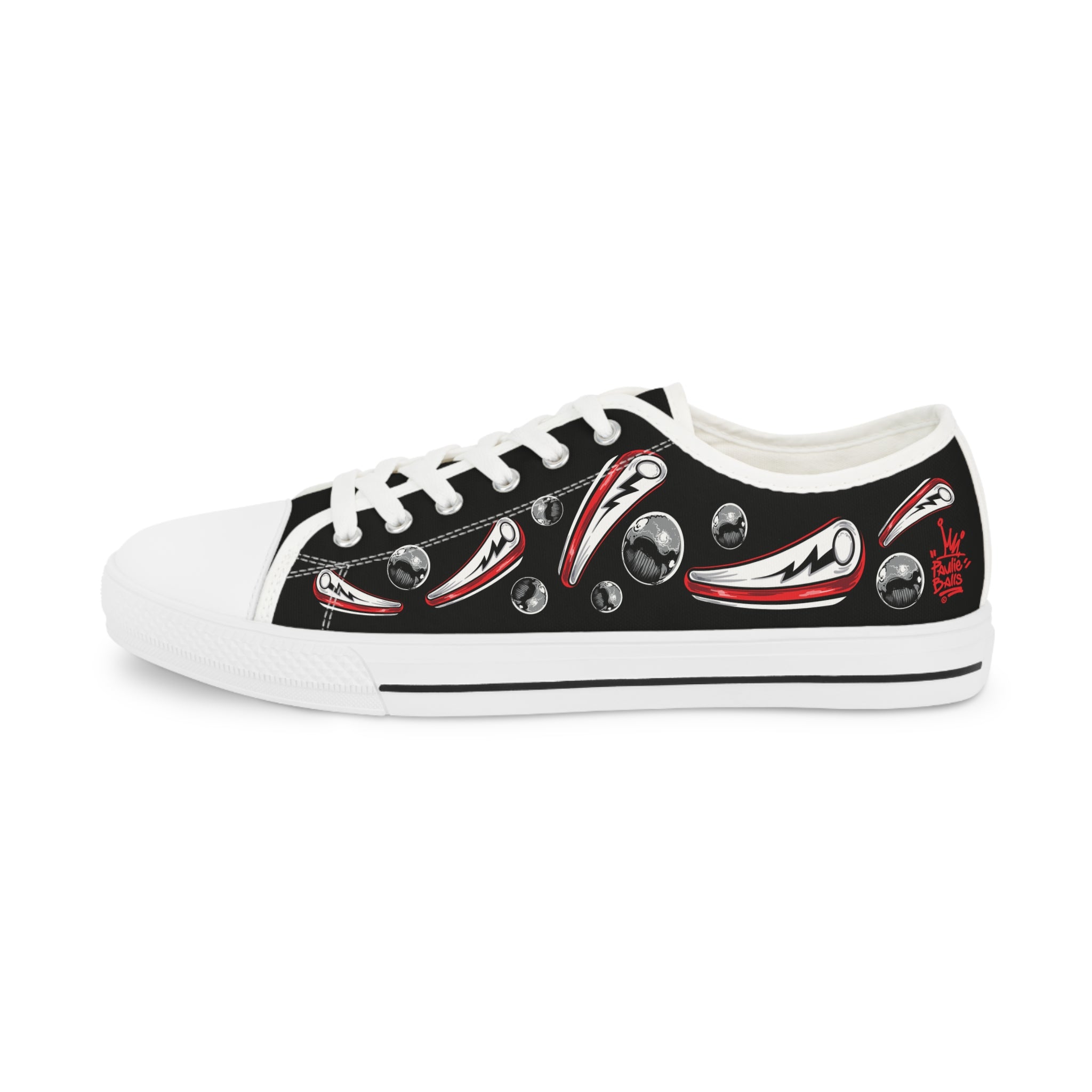 Flipper & Balls - Men's Low Top Sneakers
