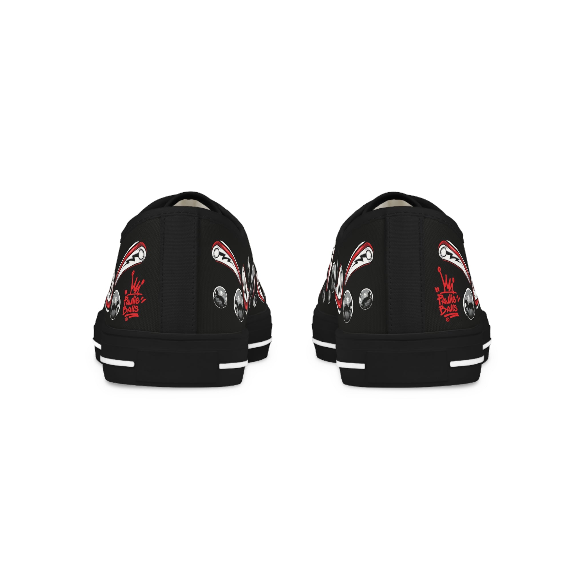 Flipper & Balls - Men's Low Top Sneakers