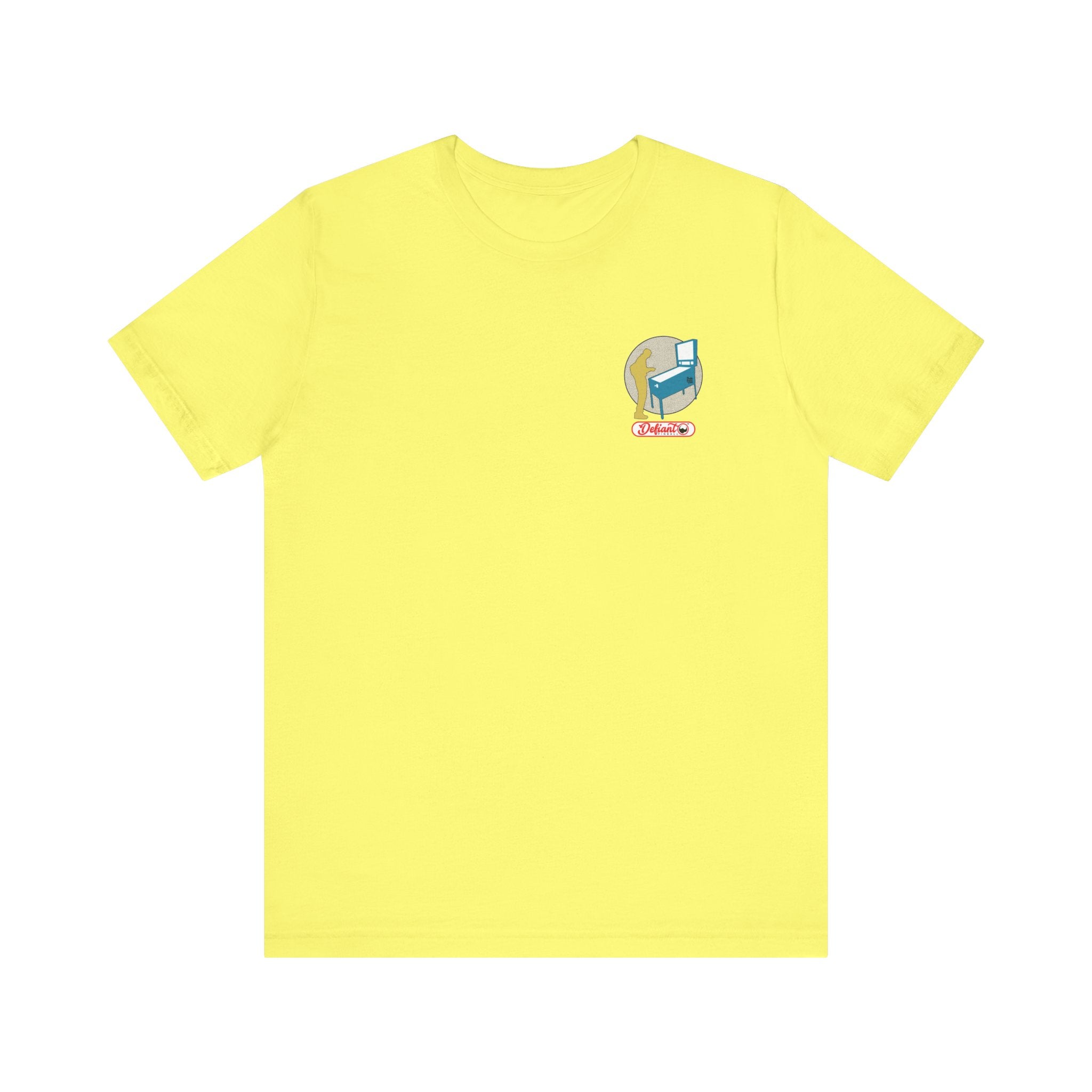 McLOVIN PINBALL - Front & Back Print Unisex Jersey Short Sleeve Tee