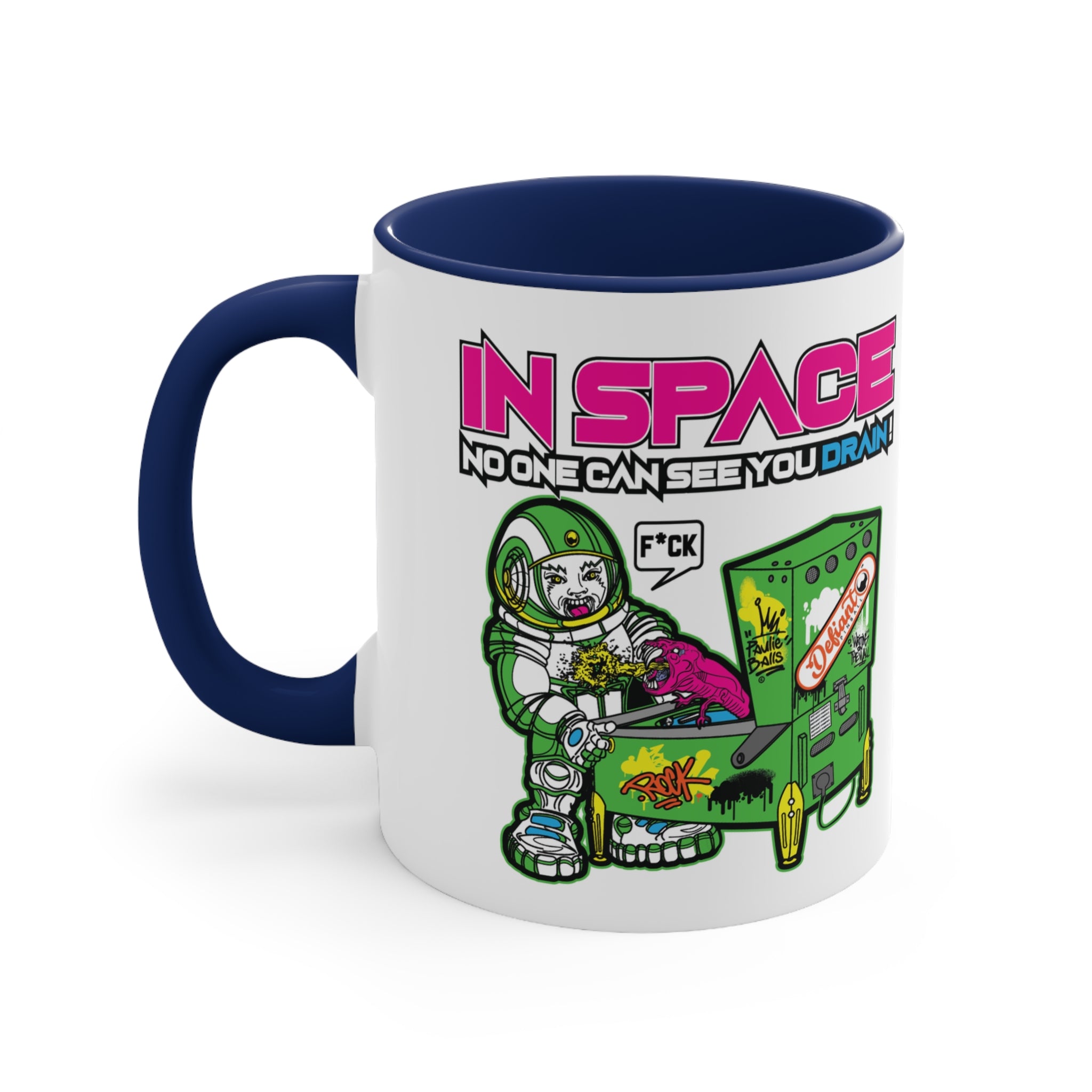 IN SPACE - Accent Coffee Mug, 11oz