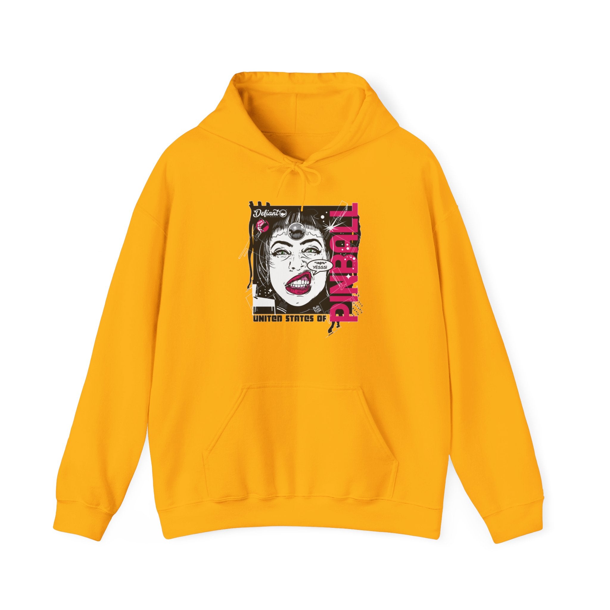 THE FACE - Unisex Heavy Blend™ Hooded Sweatshirt
