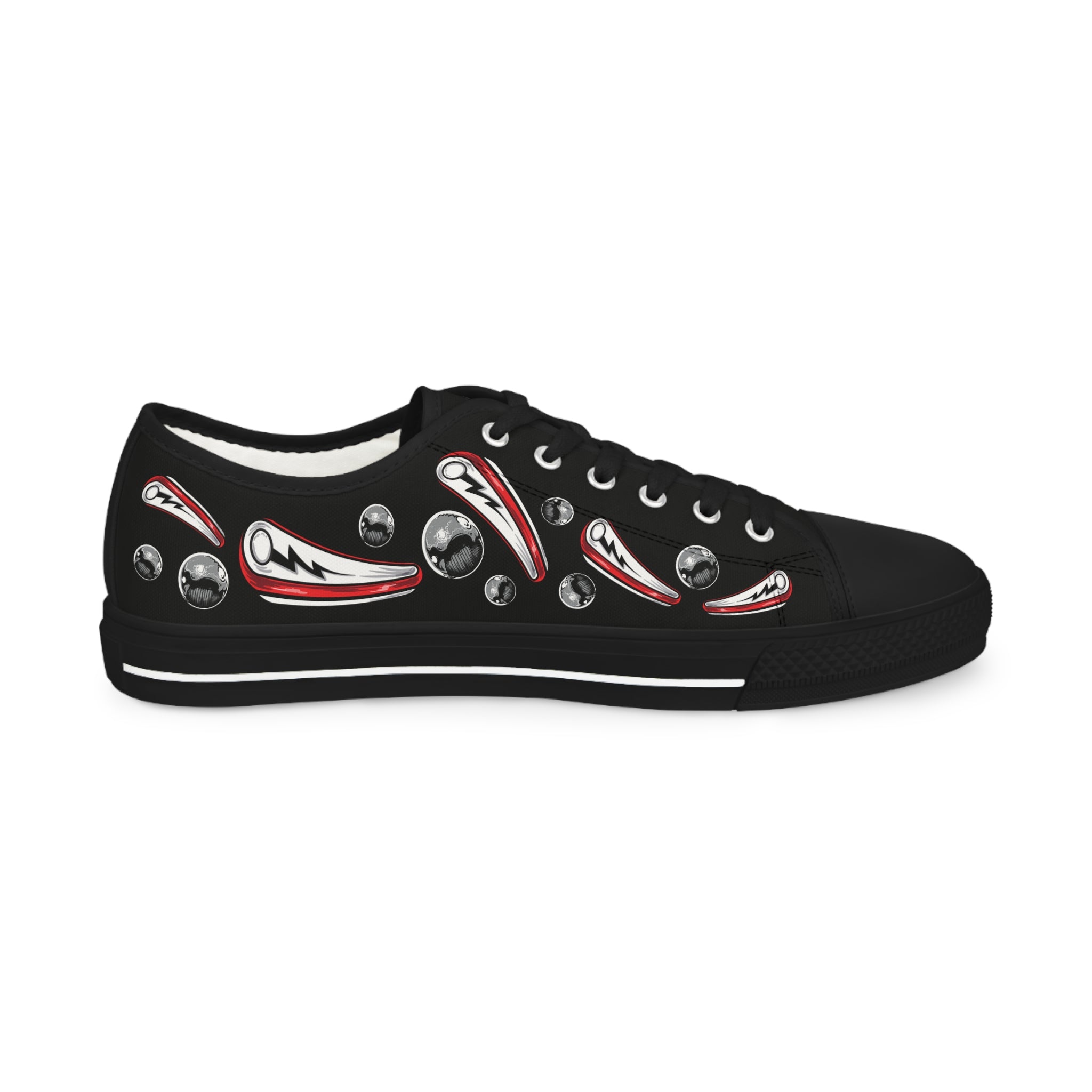 Flipper & Balls - Men's Low Top Sneakers