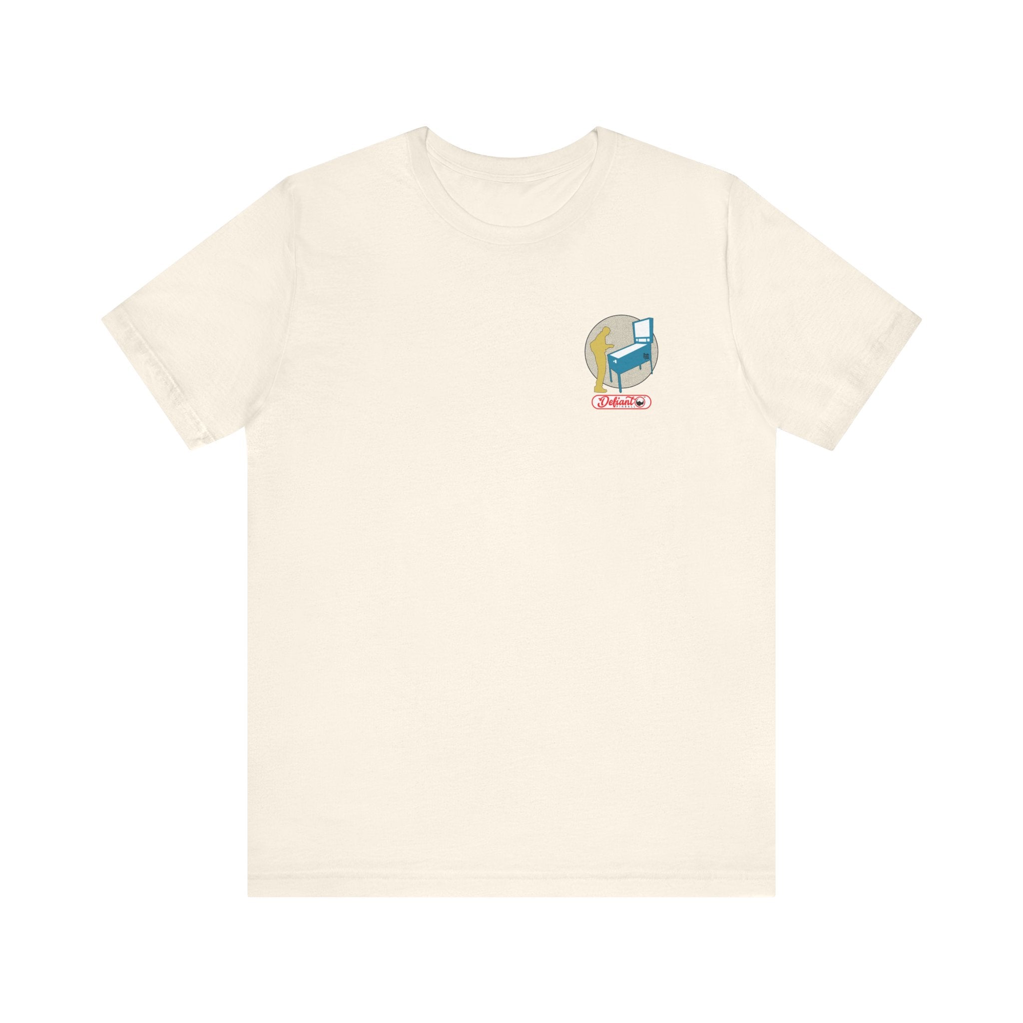 McLOVIN PINBALL - Front & Back Print Unisex Jersey Short Sleeve Tee