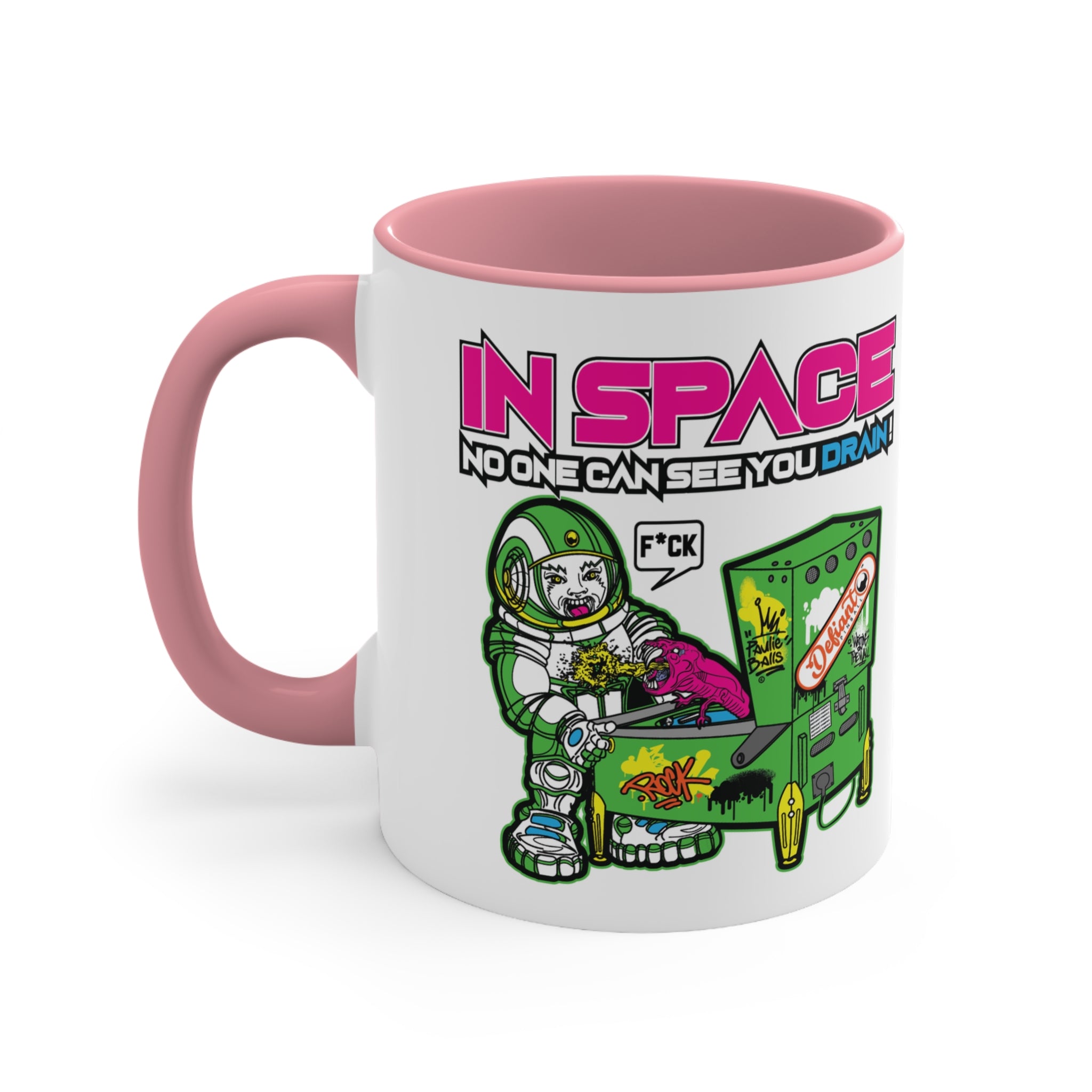 IN SPACE - Accent Coffee Mug, 11oz