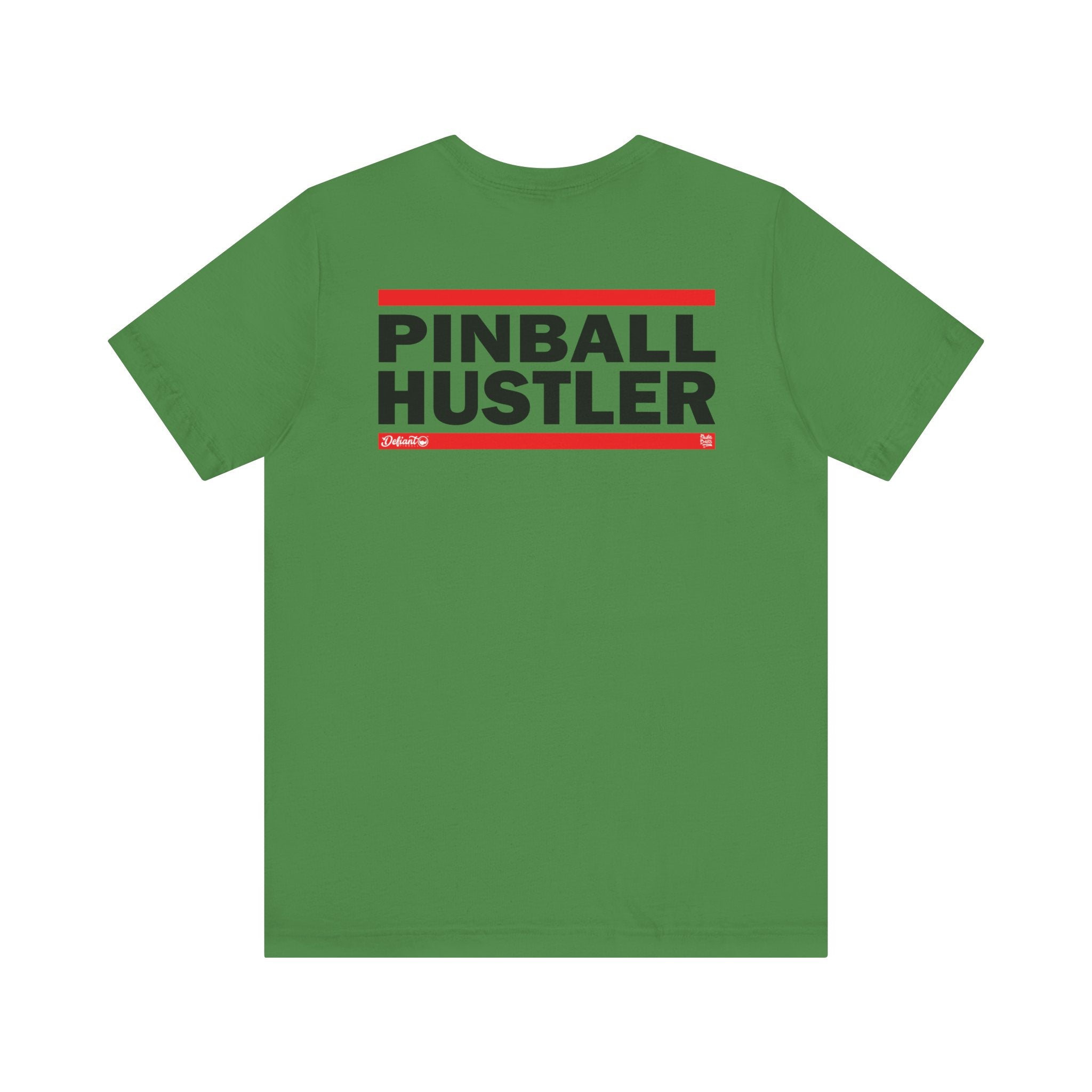 PINBALL HUSTLER - Front & Back Print Unisex Jersey Short Sleeve Tee