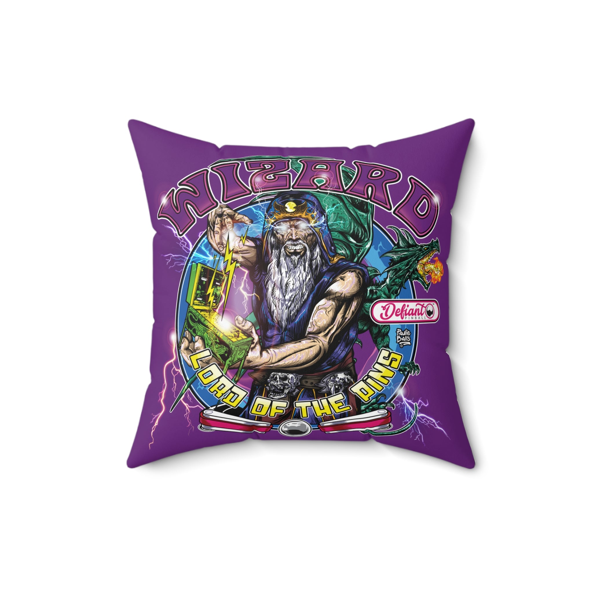 LORD OF THE PINS - Spun Polyester Square Pillow