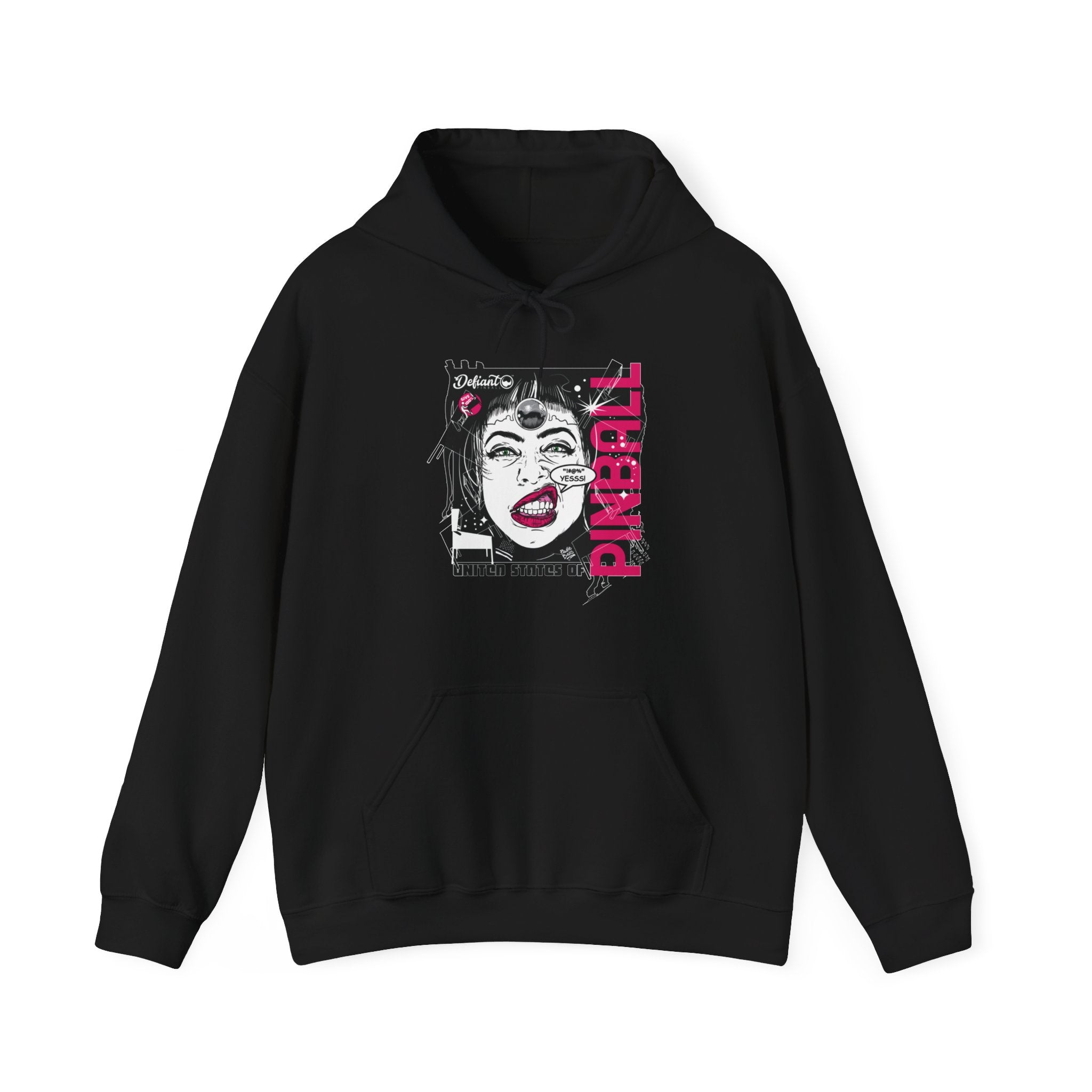 THE FACE - Unisex Heavy Blend™ Hooded Sweatshirt