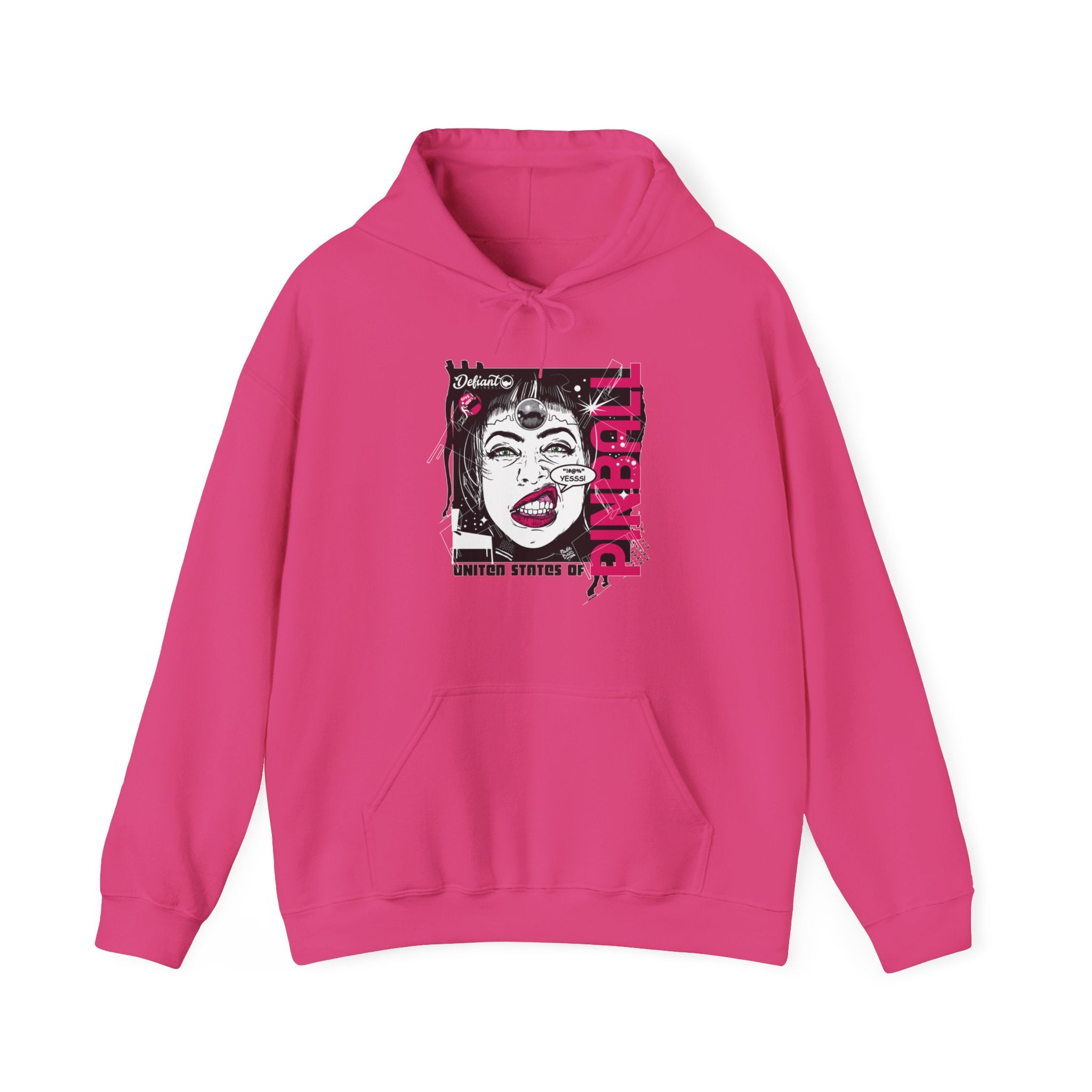THE FACE - Unisex Heavy Blend™ Hooded Sweatshirt