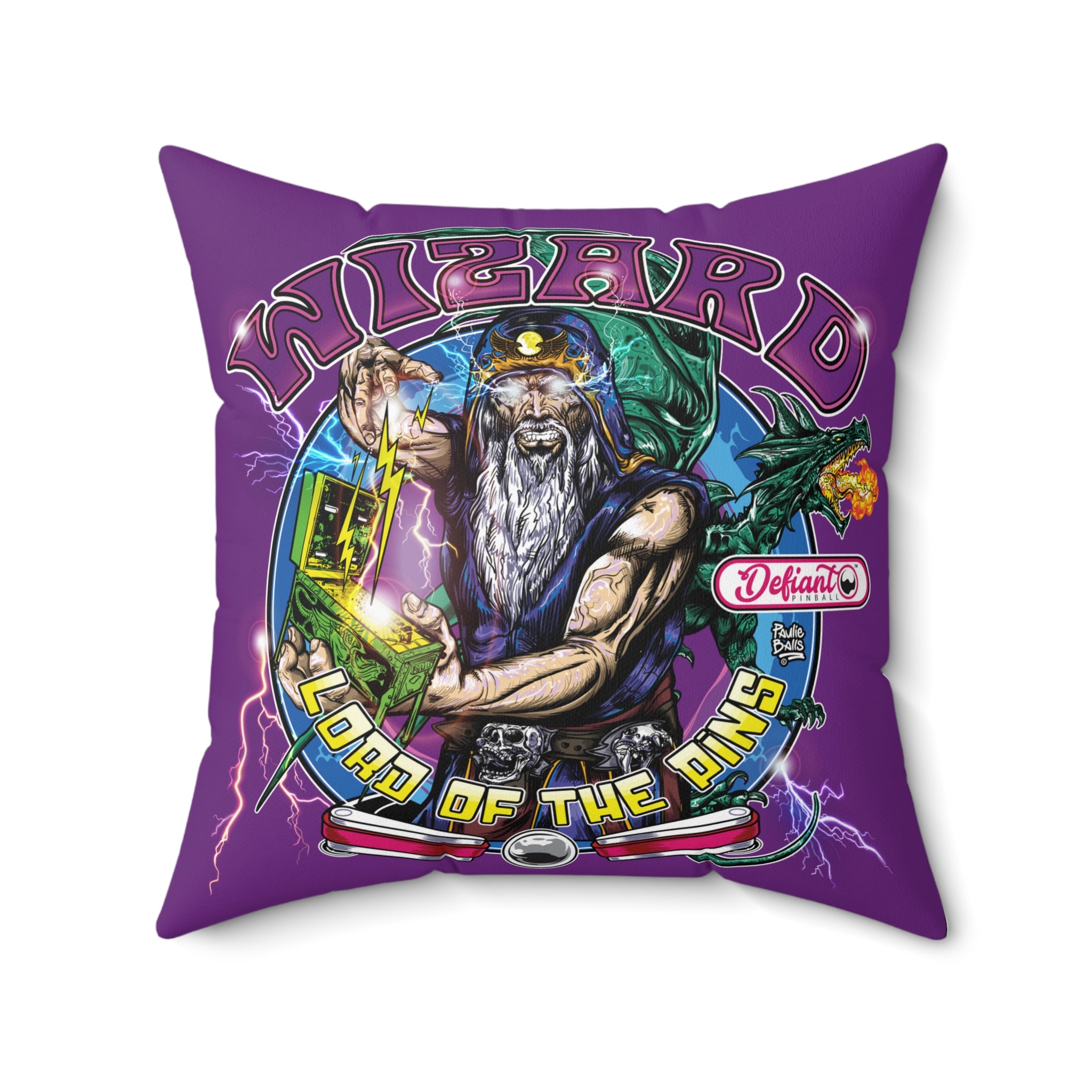 LORD OF THE PINS - Spun Polyester Square Pillow