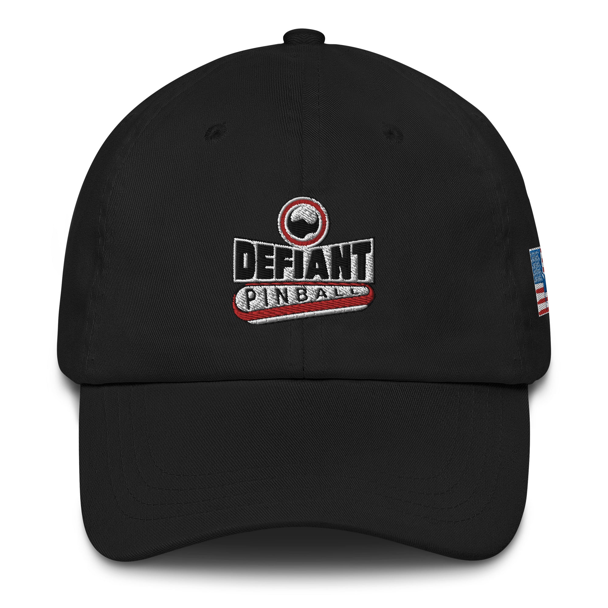 Defiant Pinball Apron Shield logo - Dad hat - Premium