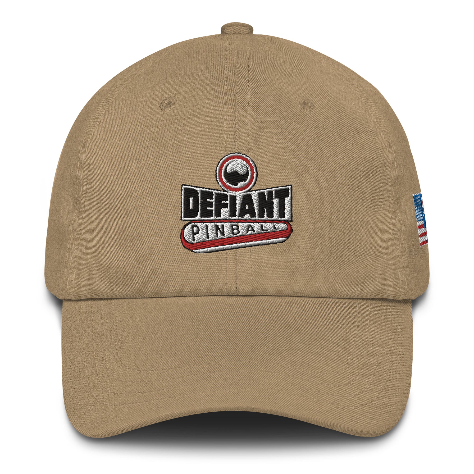 Defiant Pinball Apron Shield logo - Dad hat - Premium