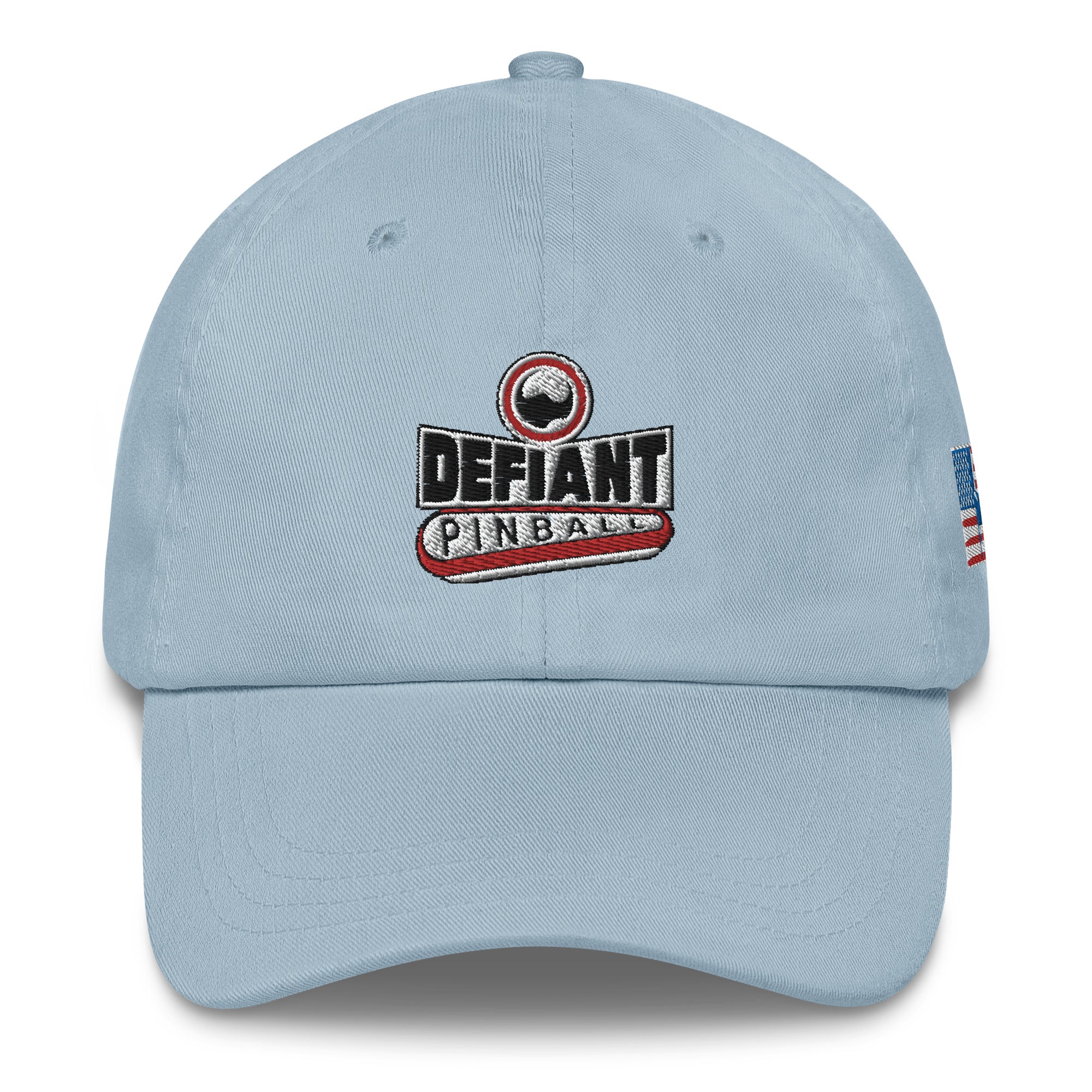 Defiant Pinball Apron Shield logo - Dad hat - Premium