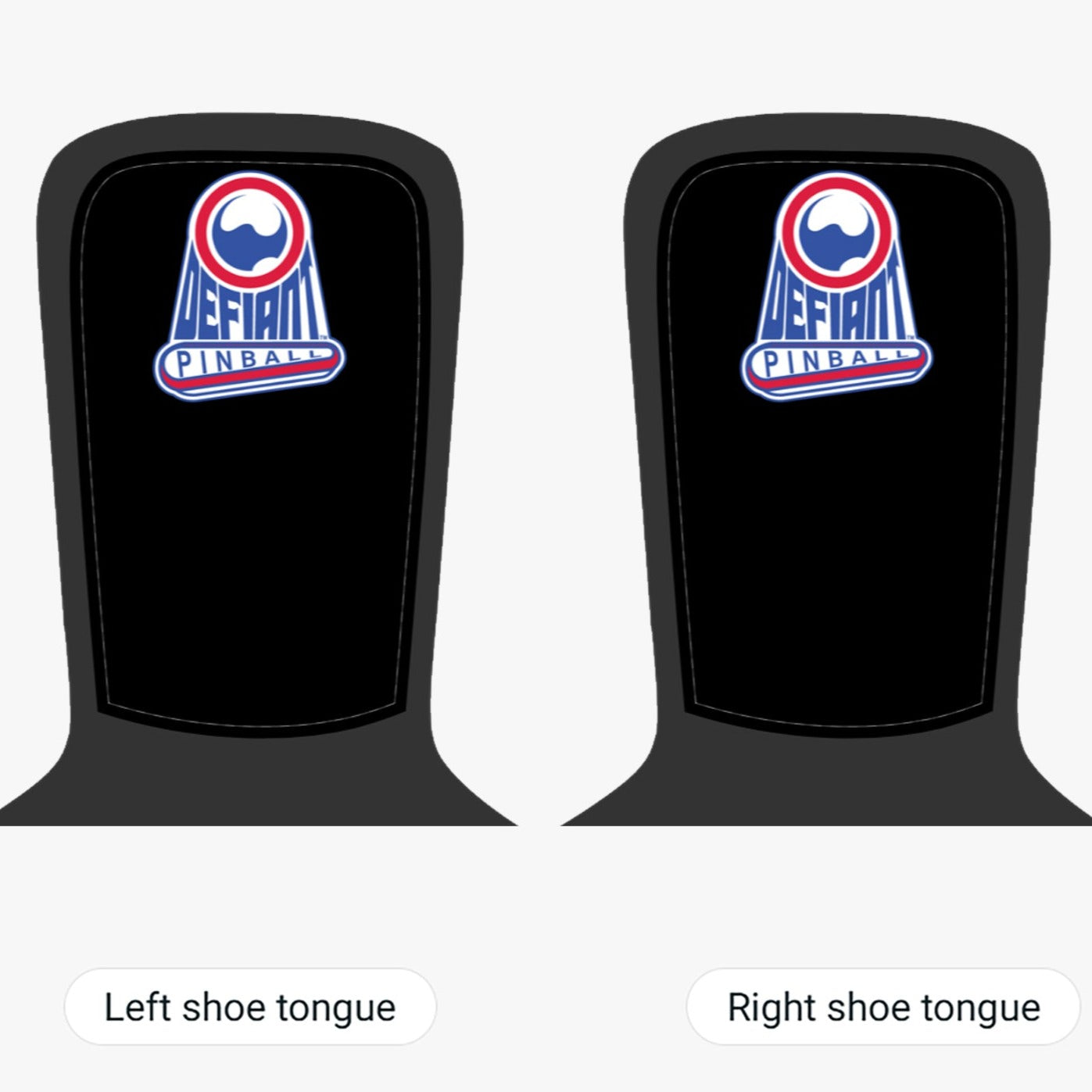 USA PINBALL PLAYER - Men's High Top Sneakers- Black