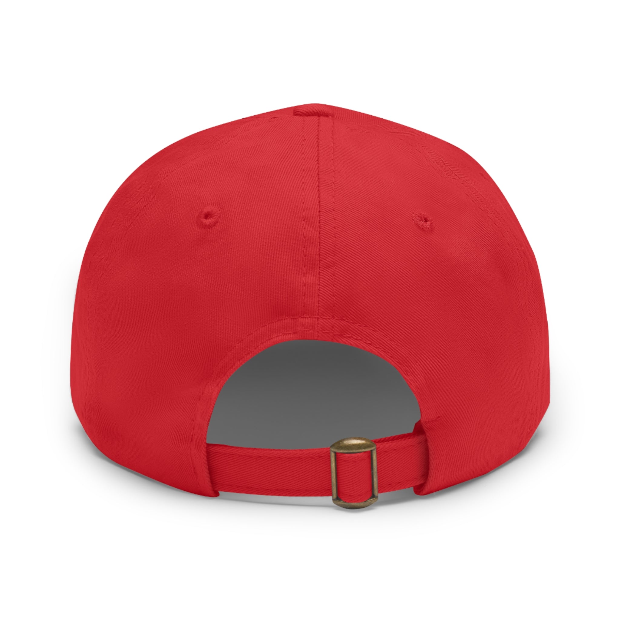 BADASS PINBALL PLAYER - Dad Hat with Leather Patch (Rectangle)