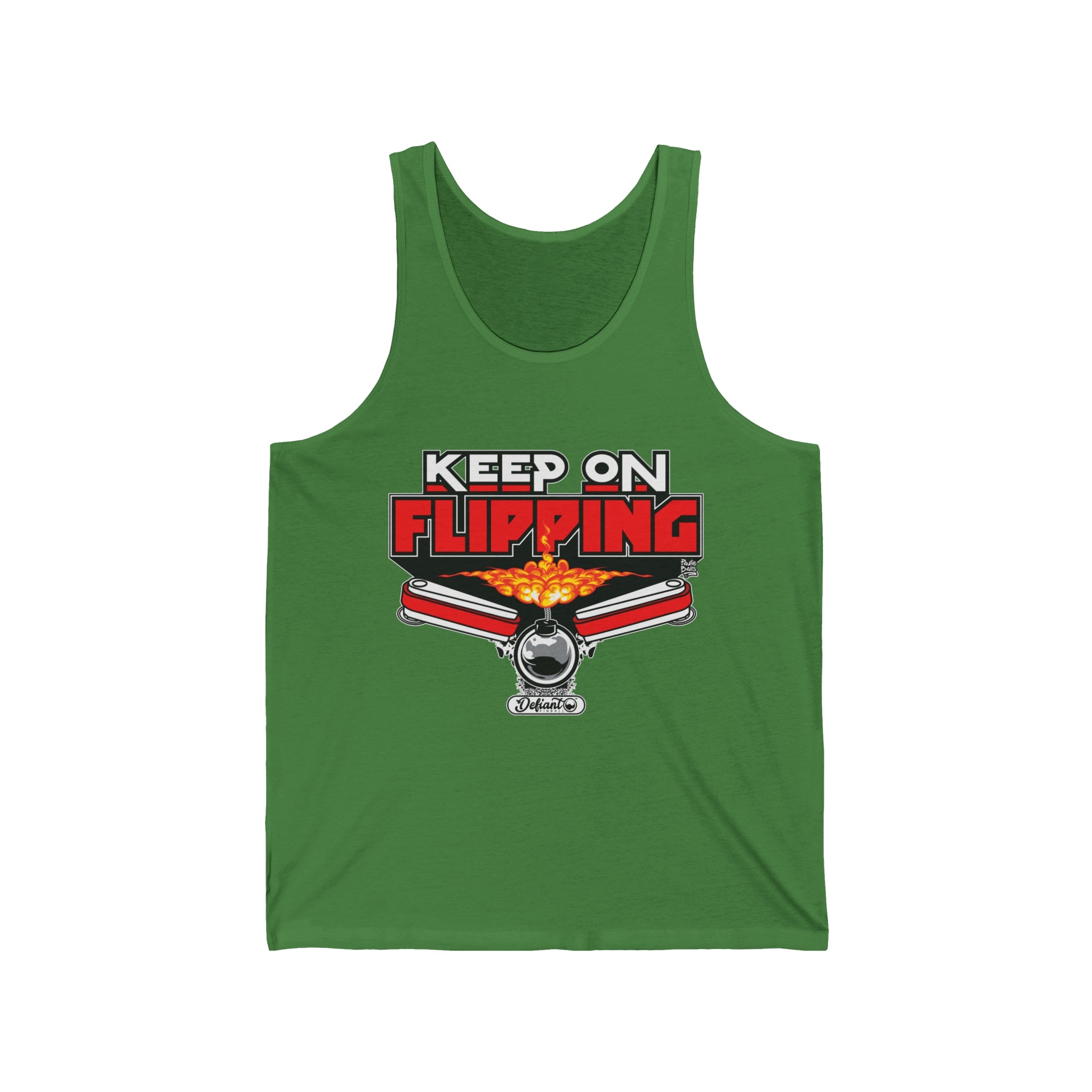 Keep on Flipping - Unisex Jersey Tank