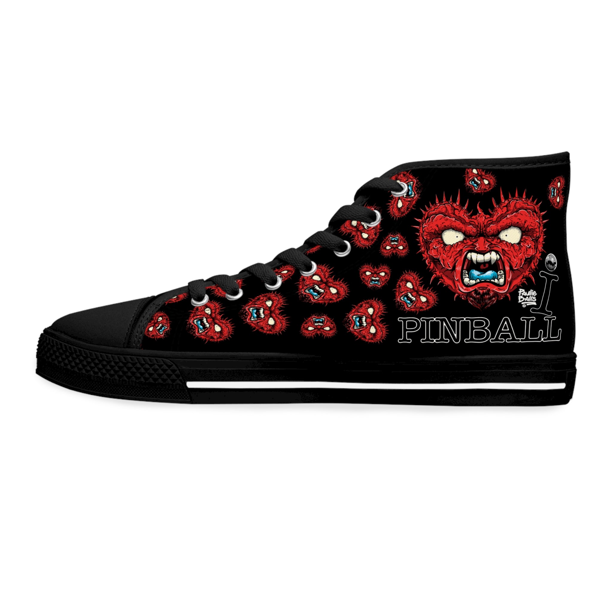 I LOVE PINBALL - Women's High Top Sneakers