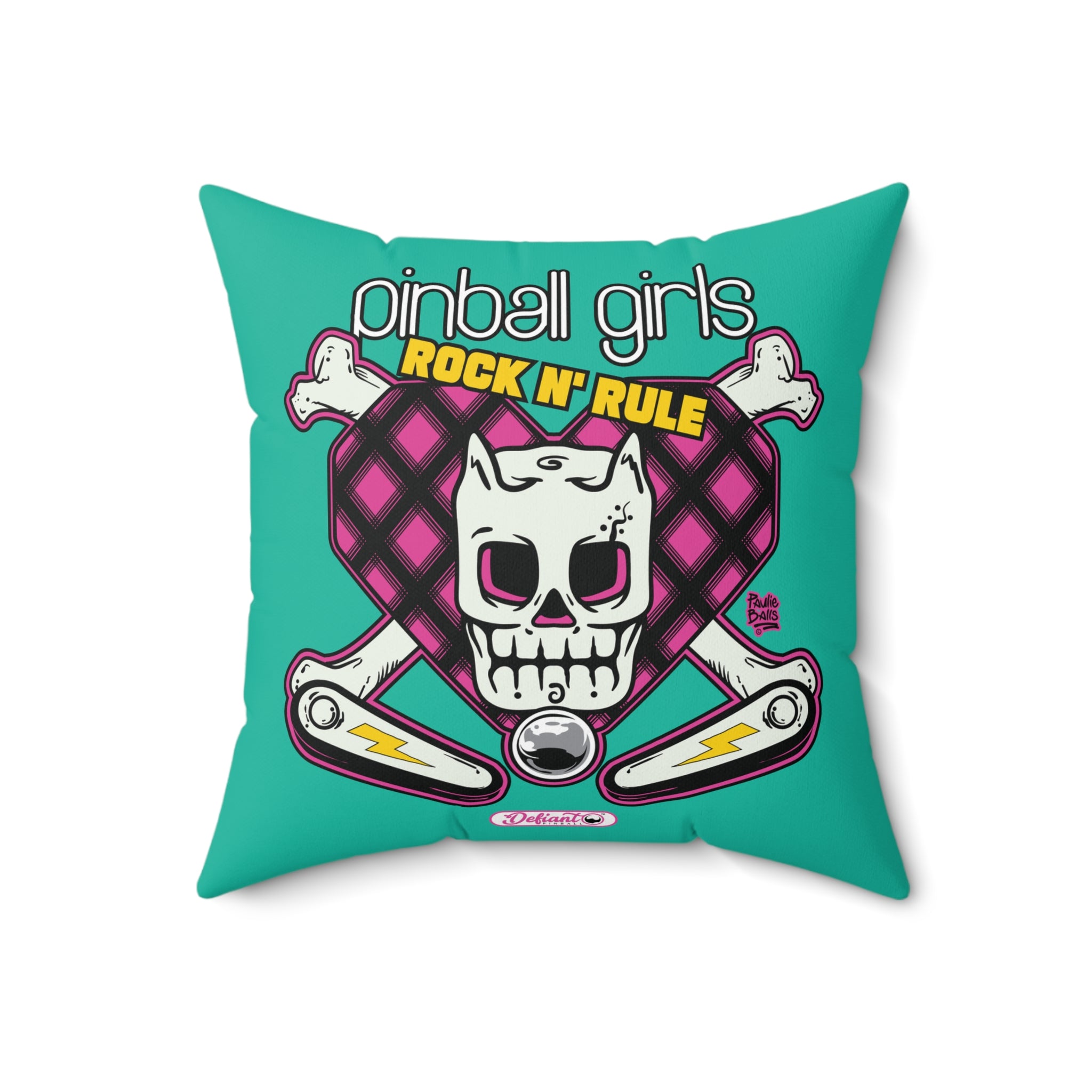 Champion Heart - Spun Polyester Square Pillow