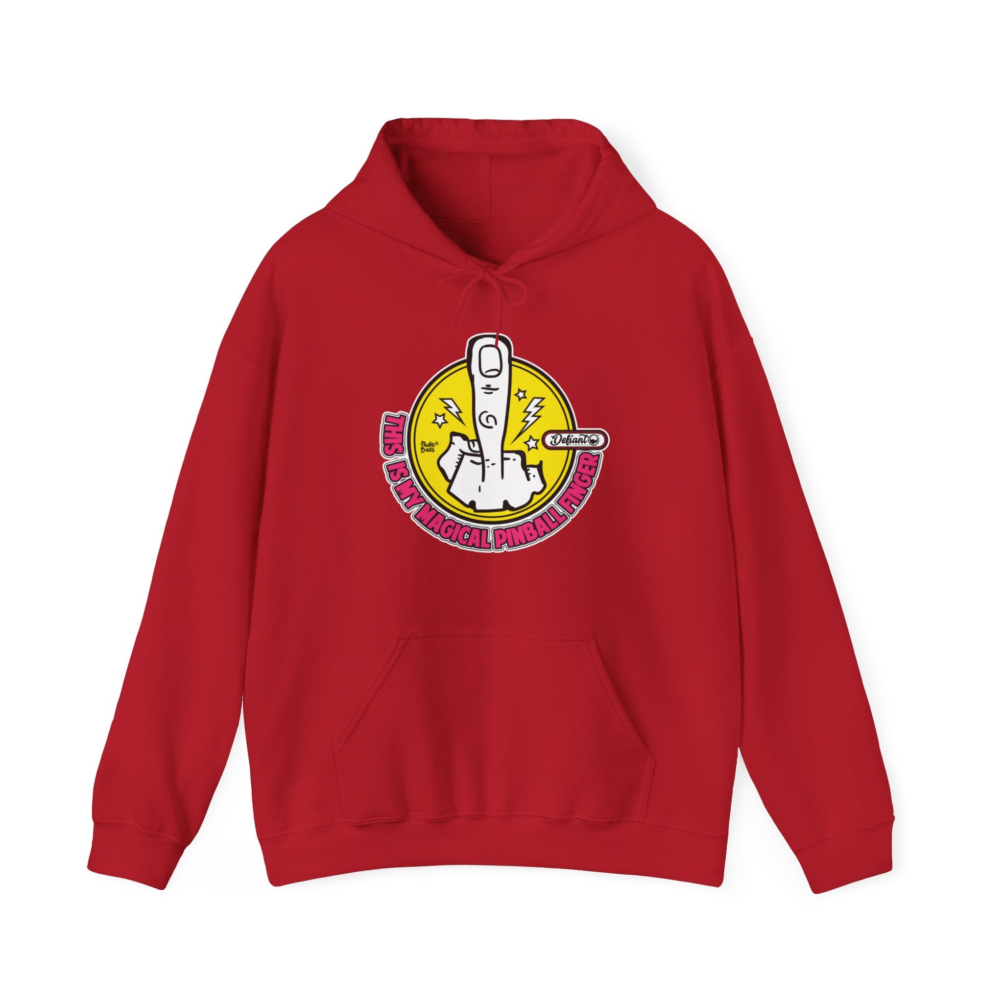 MAGICAL PINBALL FINGER - Unisex Heavy Blend™ Hooded Sweatshirt
