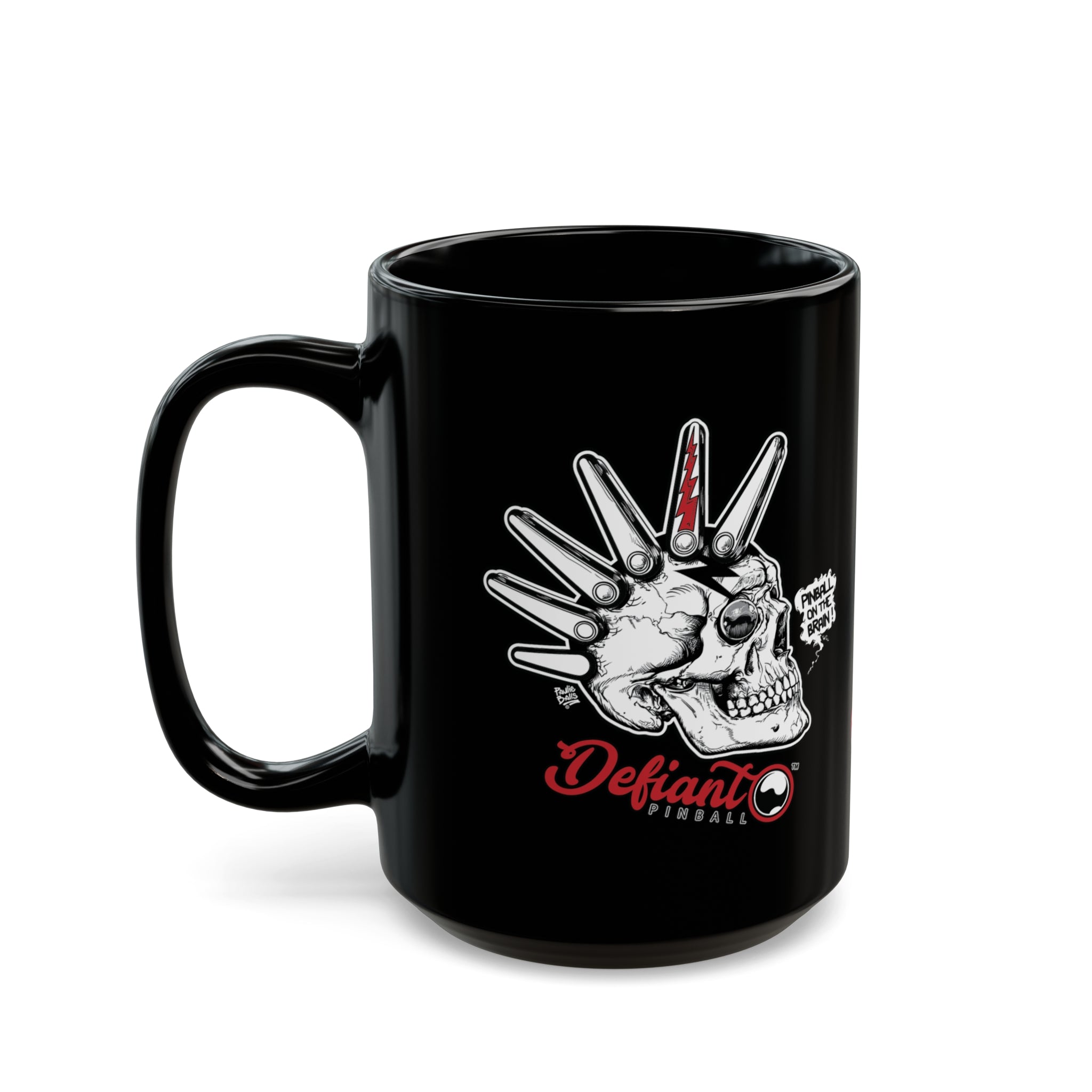 Flipper Head - Black Mug (11oz, 15oz)