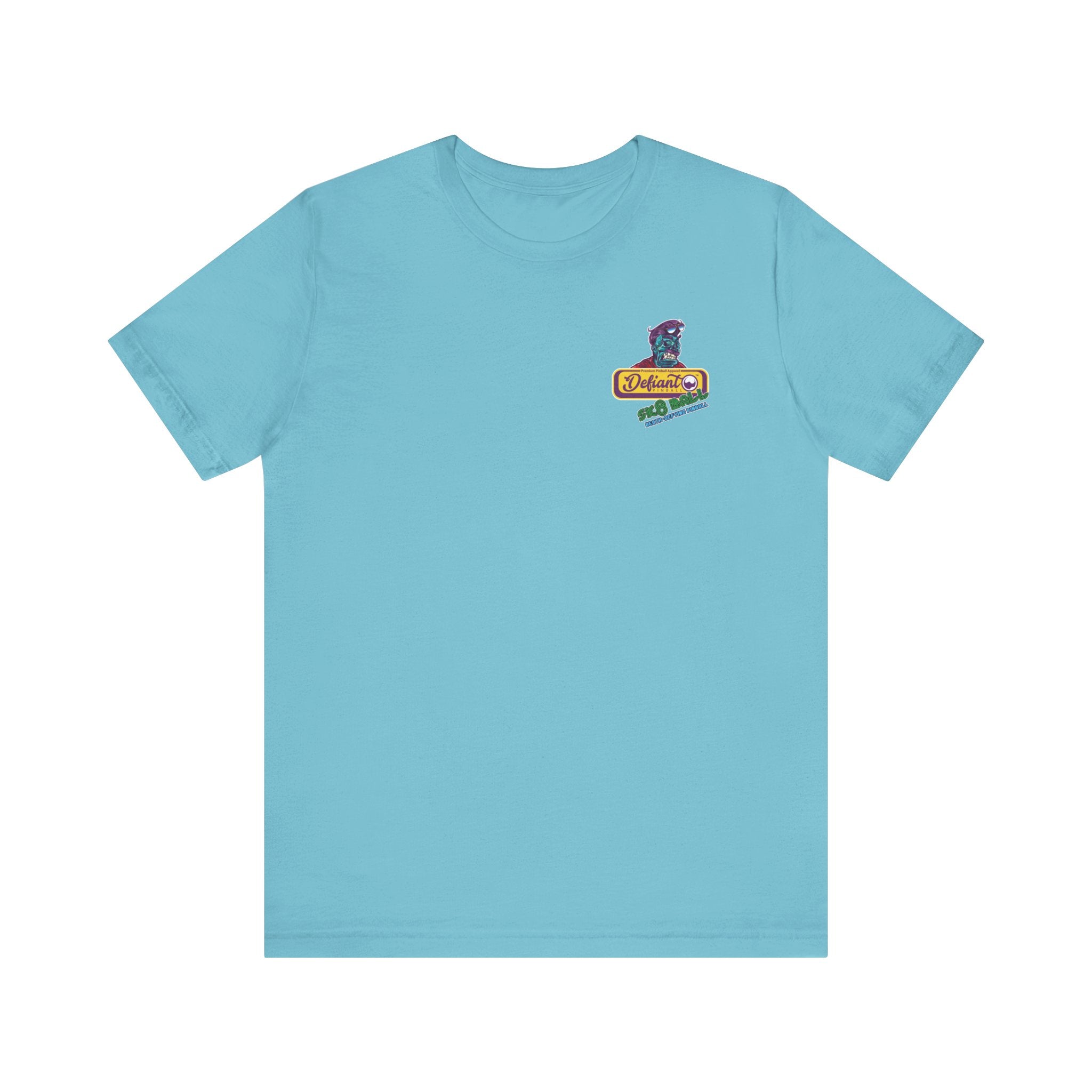 SK8 BALL - Front & Back Print Unisex Jersey Short Sleeve Tee