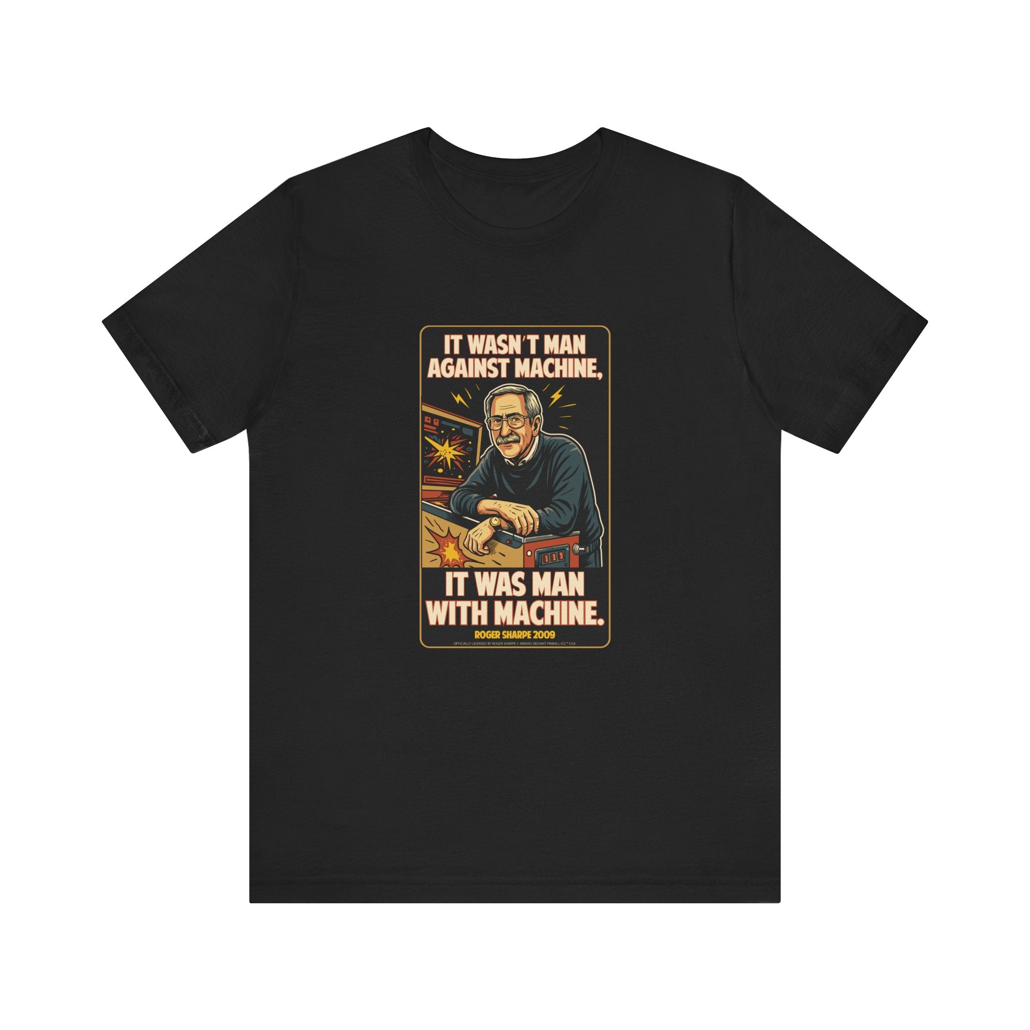 Man With Machine - Unisex Jersey Short Sleeve Tee