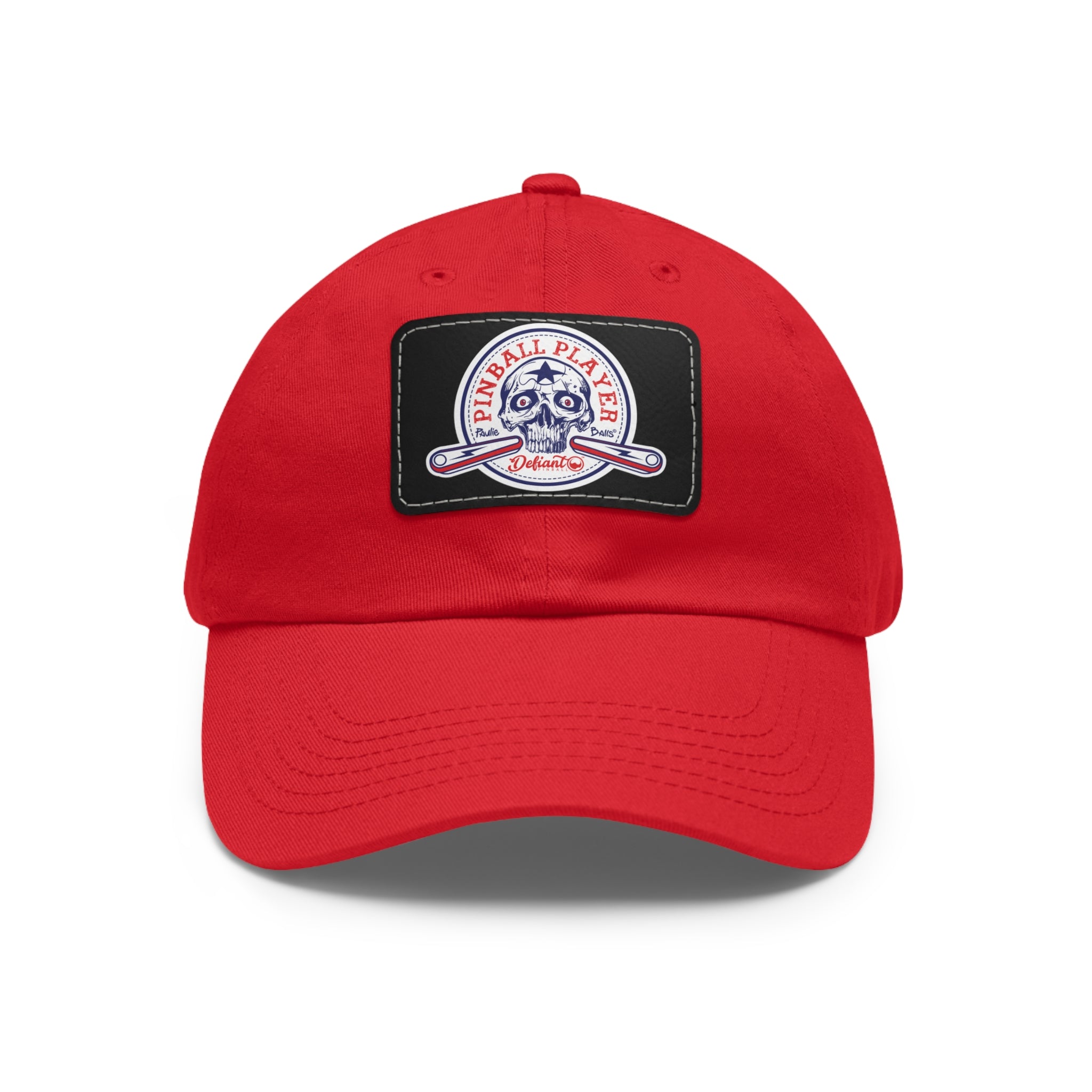 SNEAKY PLAYER - Dad Hat with Leather Patch (Rectangle)