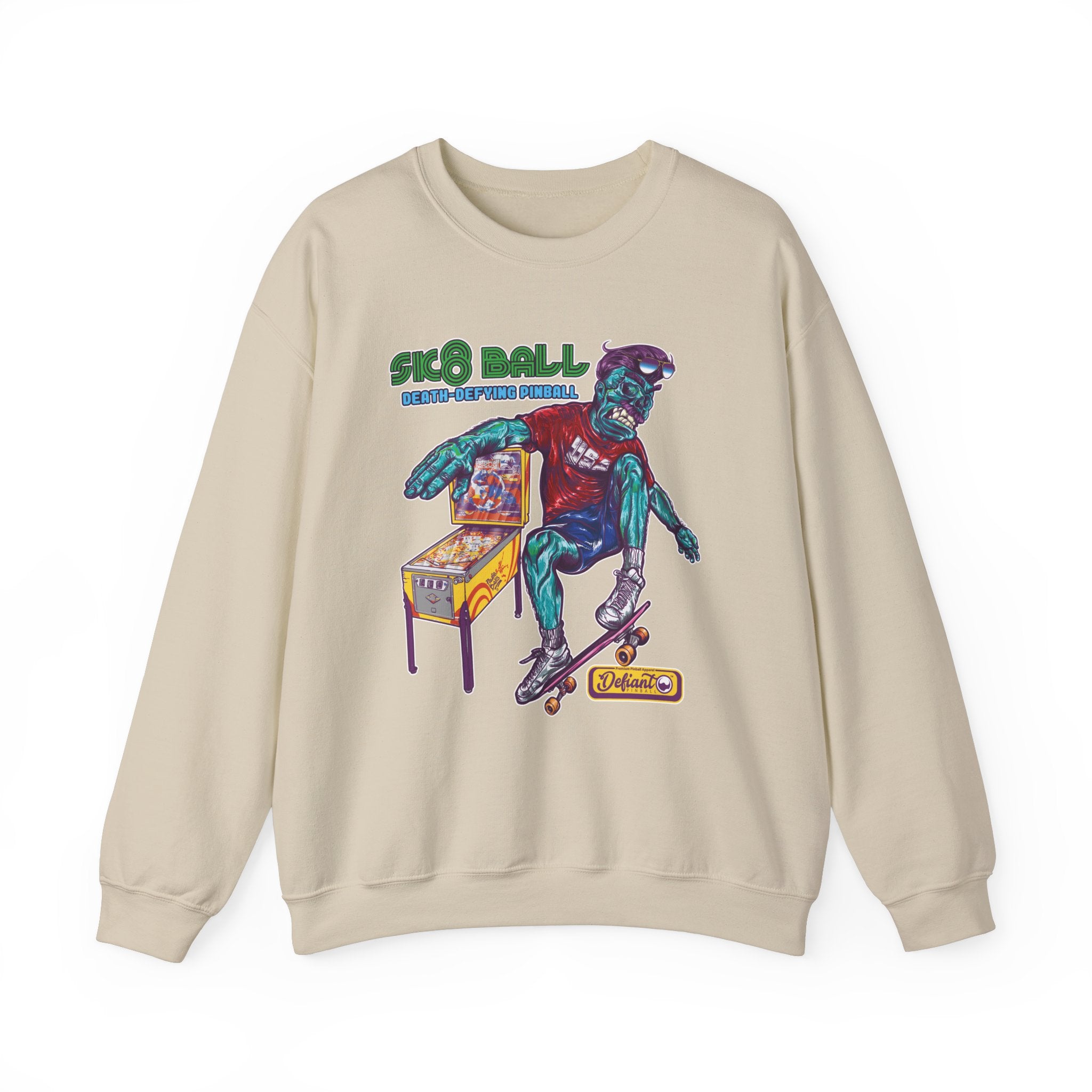 SK8 BALL - Unisex Heavy Blend™ Crewneck Sweatshirt Jumper
